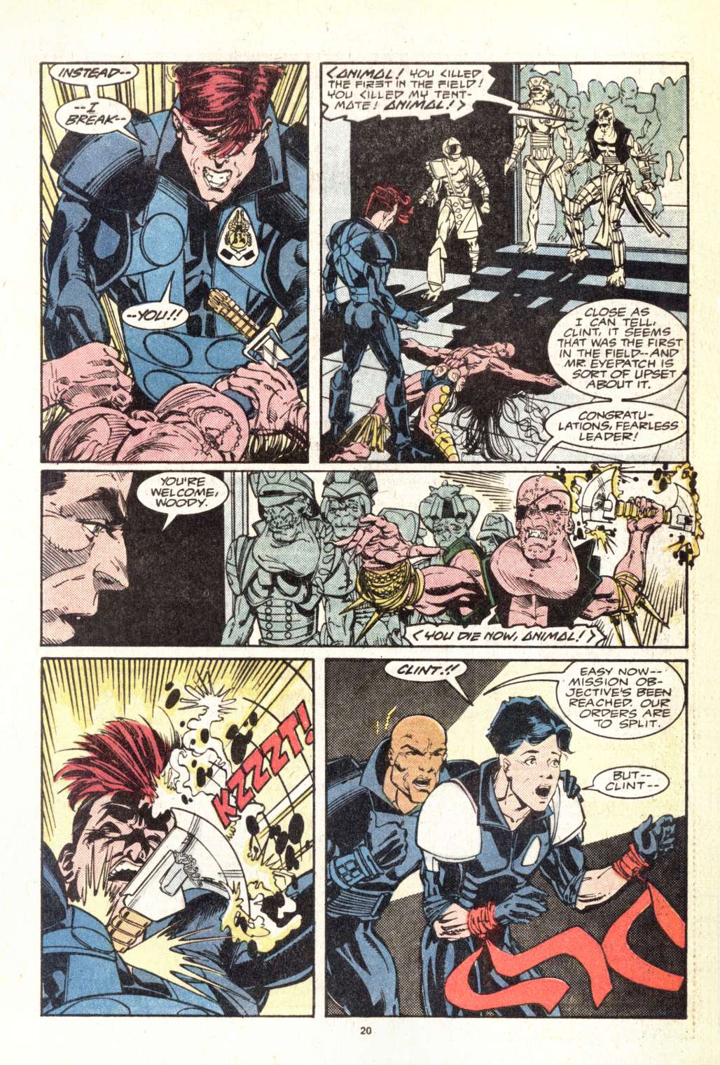 Read online Strikeforce: Morituri comic -  Issue #10 - 21