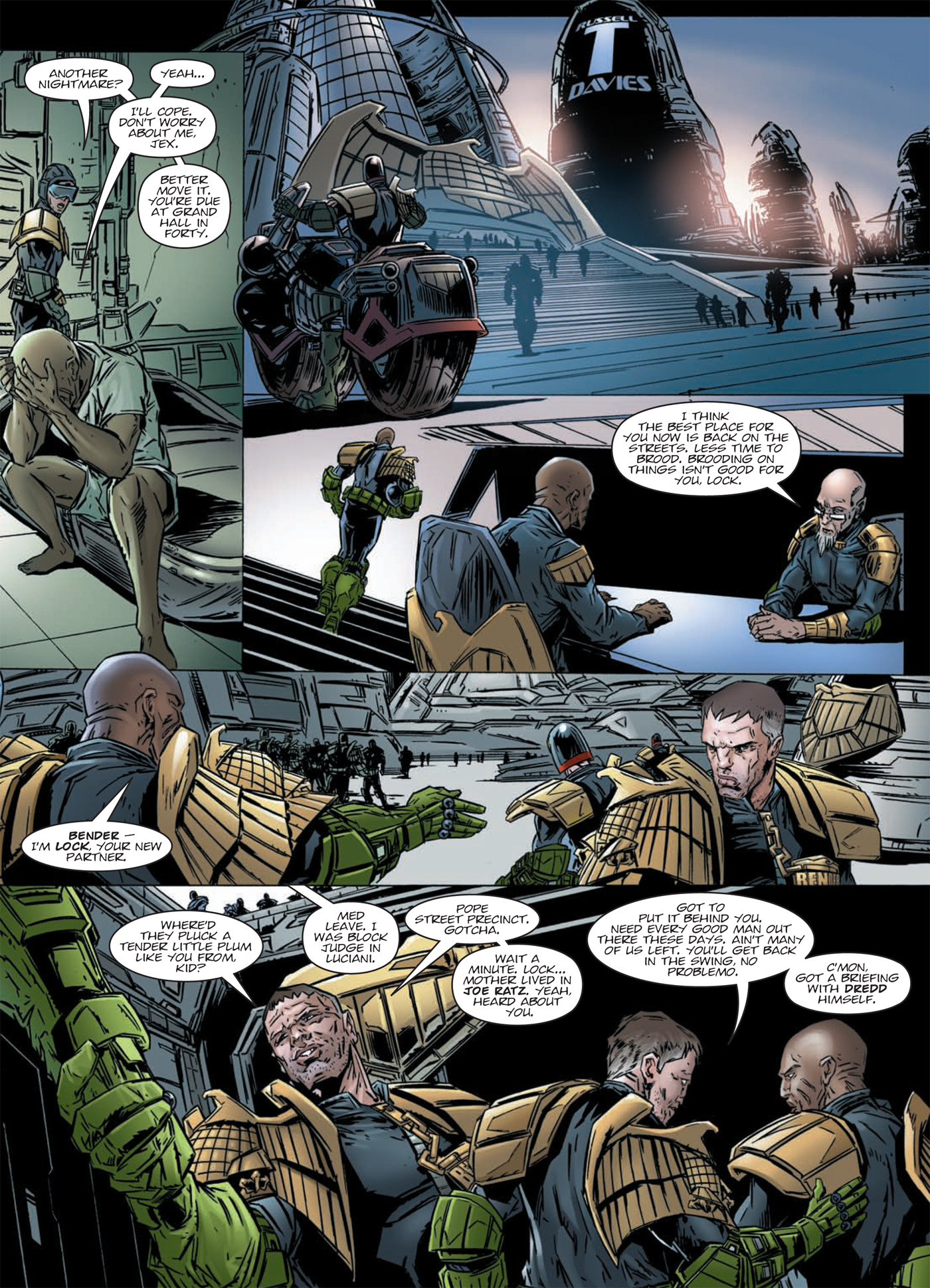 Read online Judge Dredd: Day of Chaos: Fallout comic -  Issue # TPB (Part 3) - 10