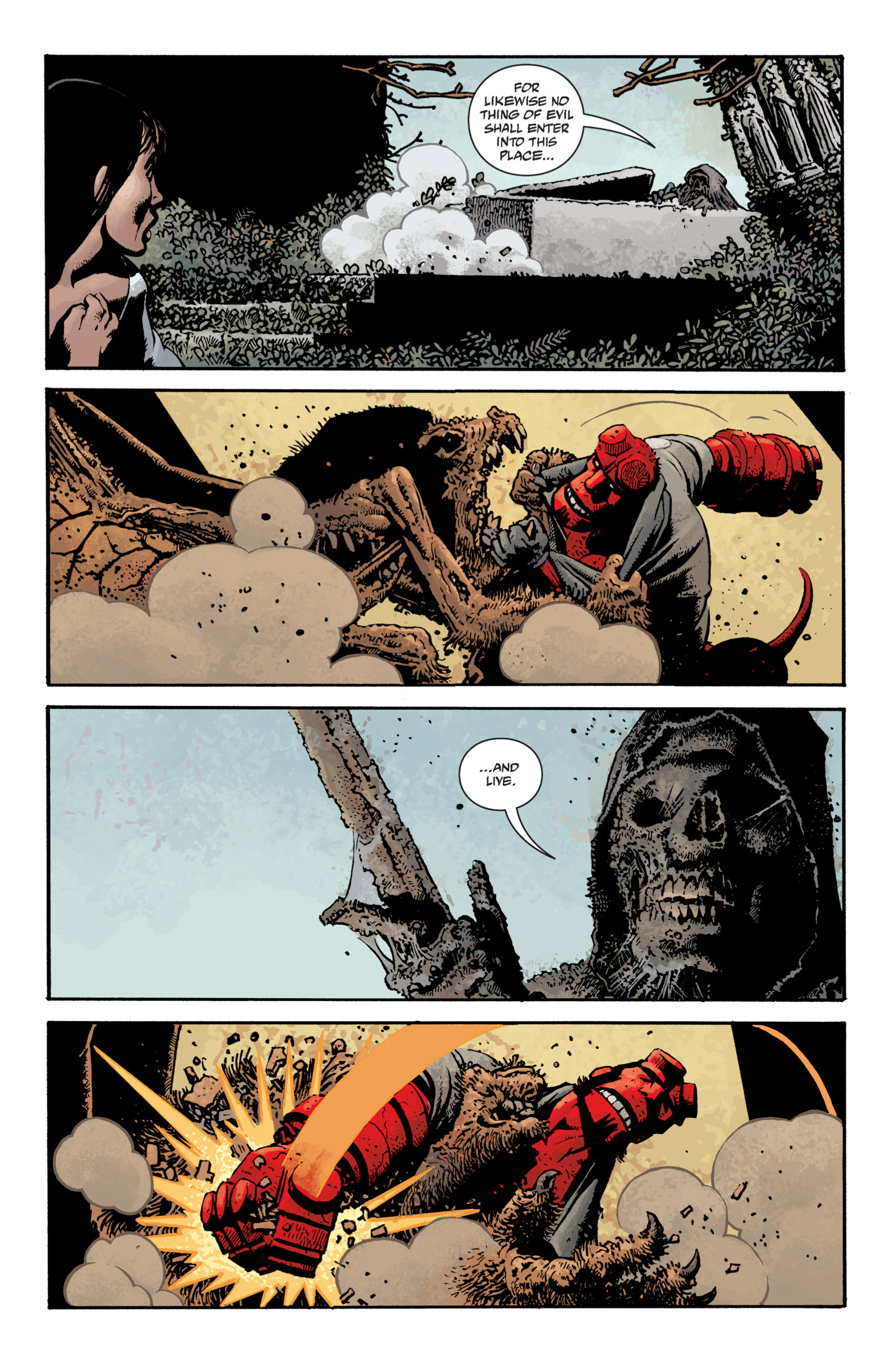 Read online Hellboy comic -  Issue #11 - 142