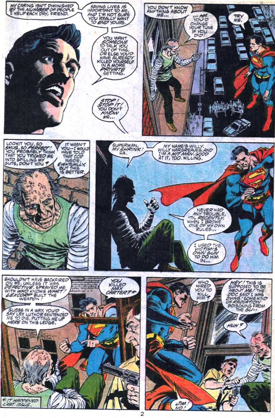 Read online Adventures of Superman (1987) comic -  Issue #448 - 3