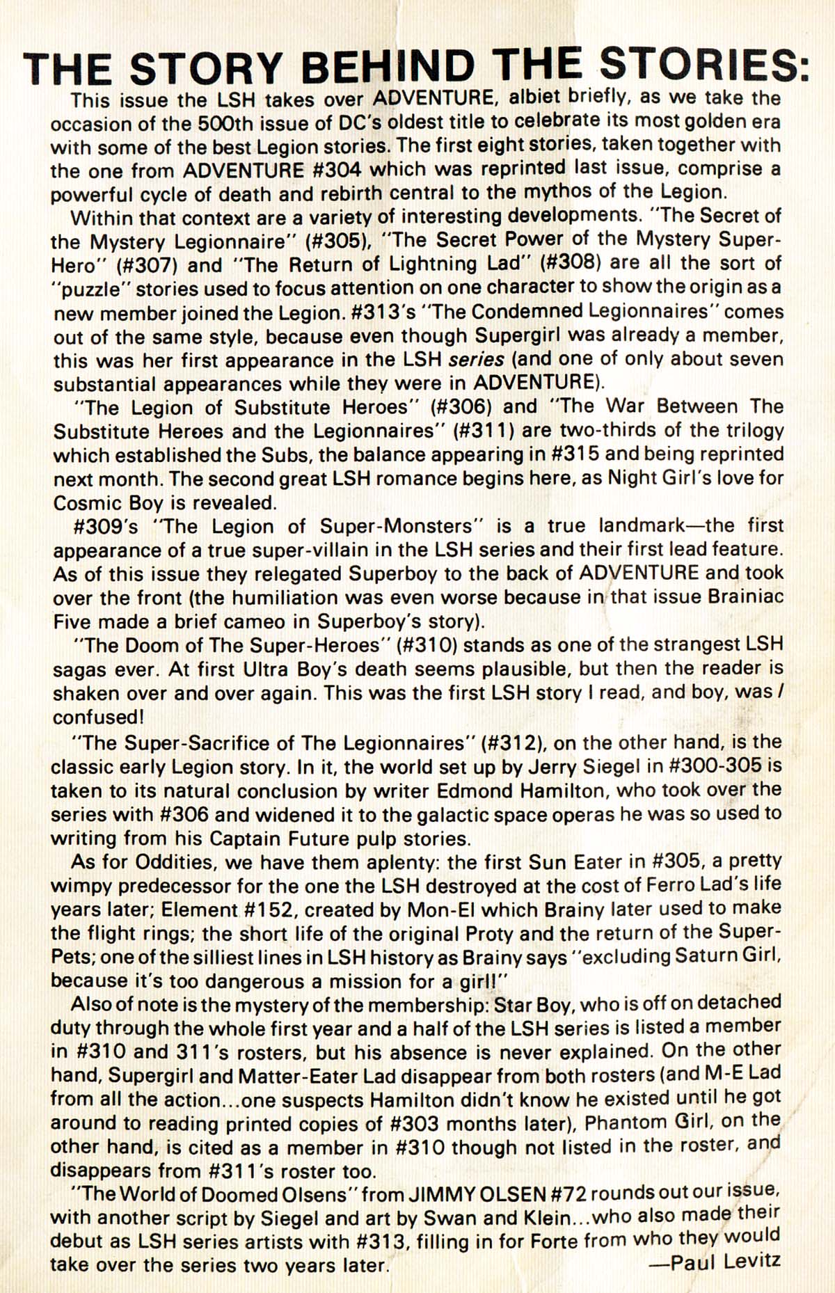 Read online Adventure Comics (1938) comic -  Issue #500 - 147