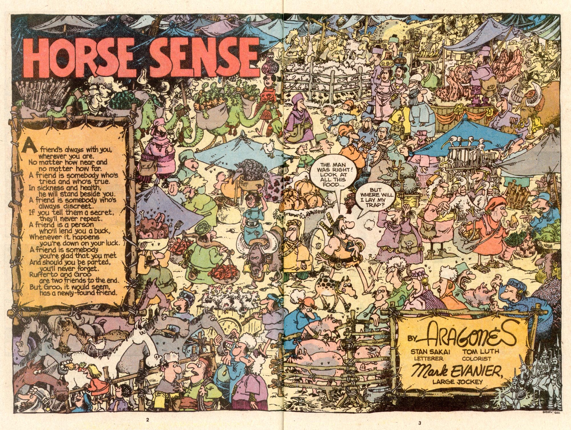 Read online Sergio Aragonés Groo the Wanderer comic -  Issue #62 - 3