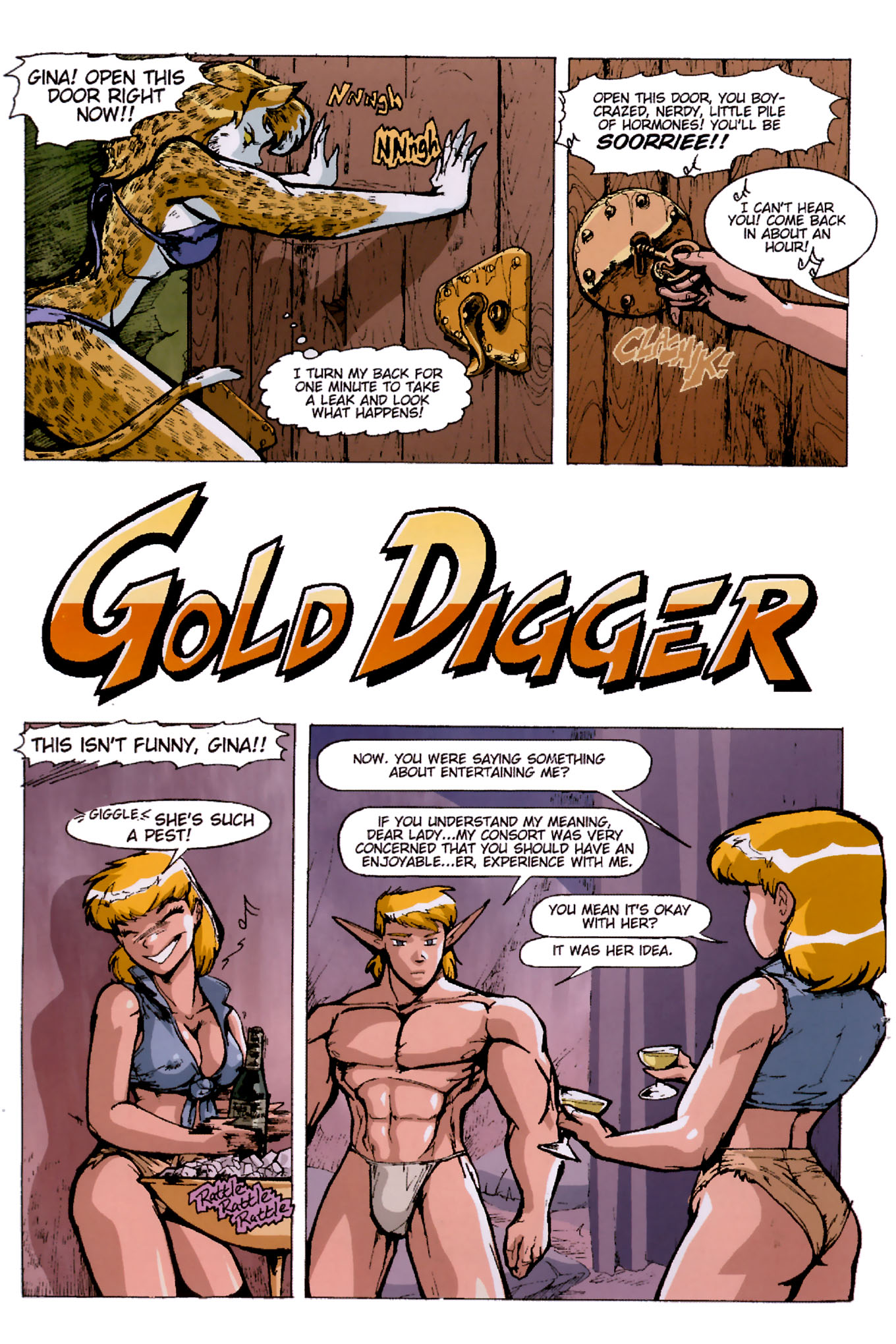 Read online Gold Digger Color Remix comic -  Issue # _Mangazine Special 1 - 18