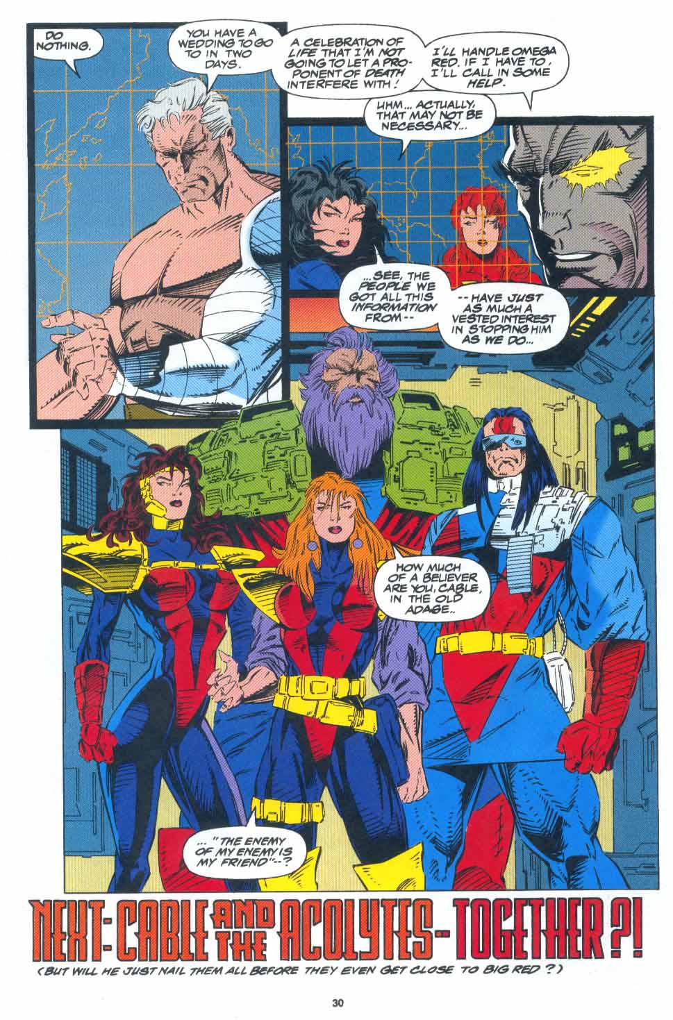 Read online Cable (1993) comic -  Issue #9 - 31