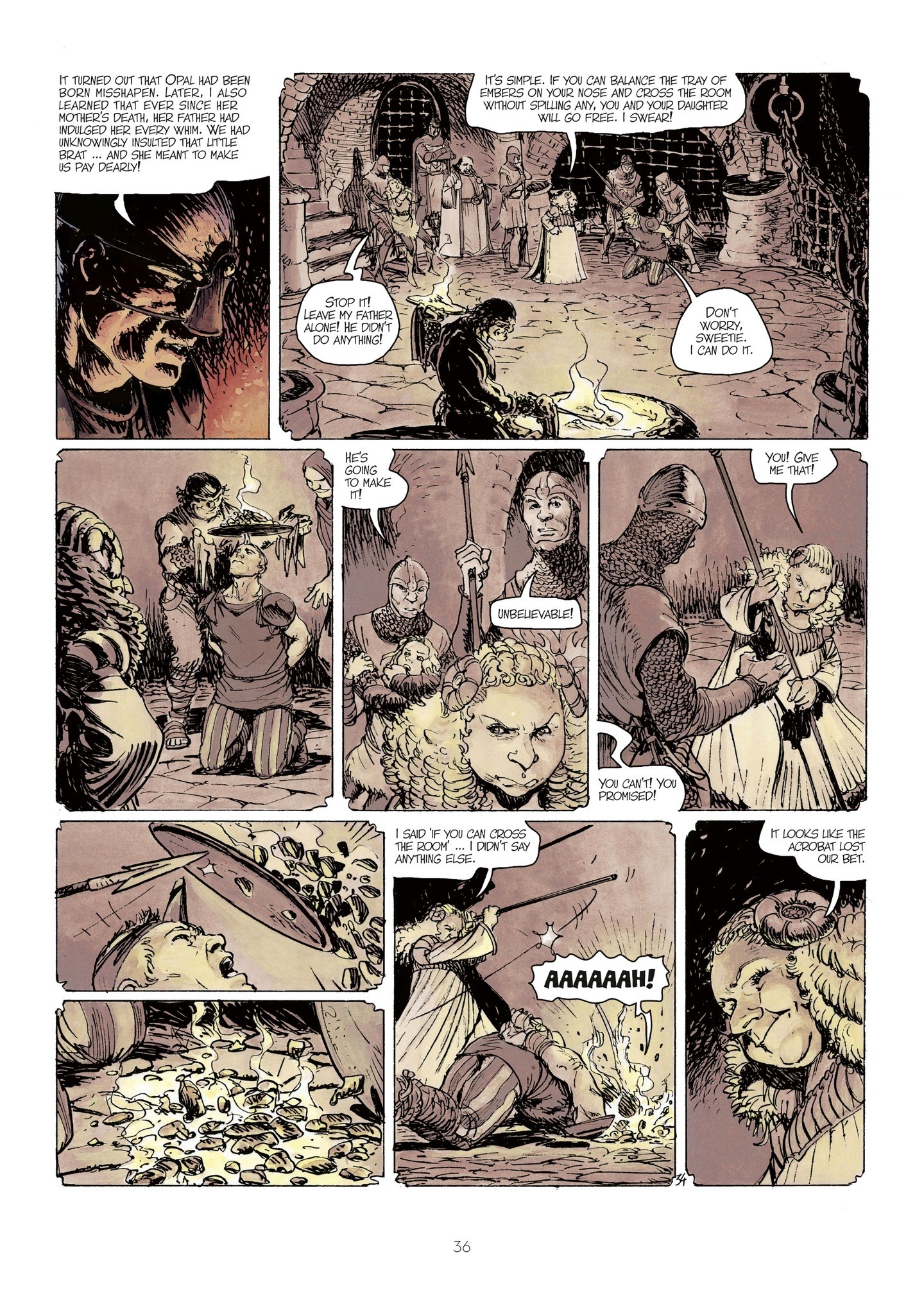 Read online Thorgal - Kriss of Valnor: I Forget Nothing! comic -  Issue # Full - 38