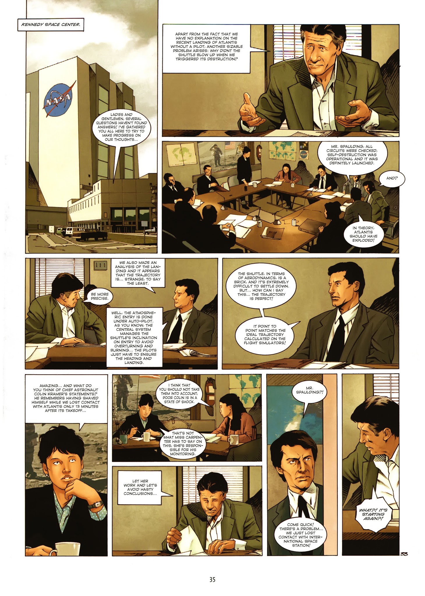 Read online Prometheus comic -  Issue #2 - 35