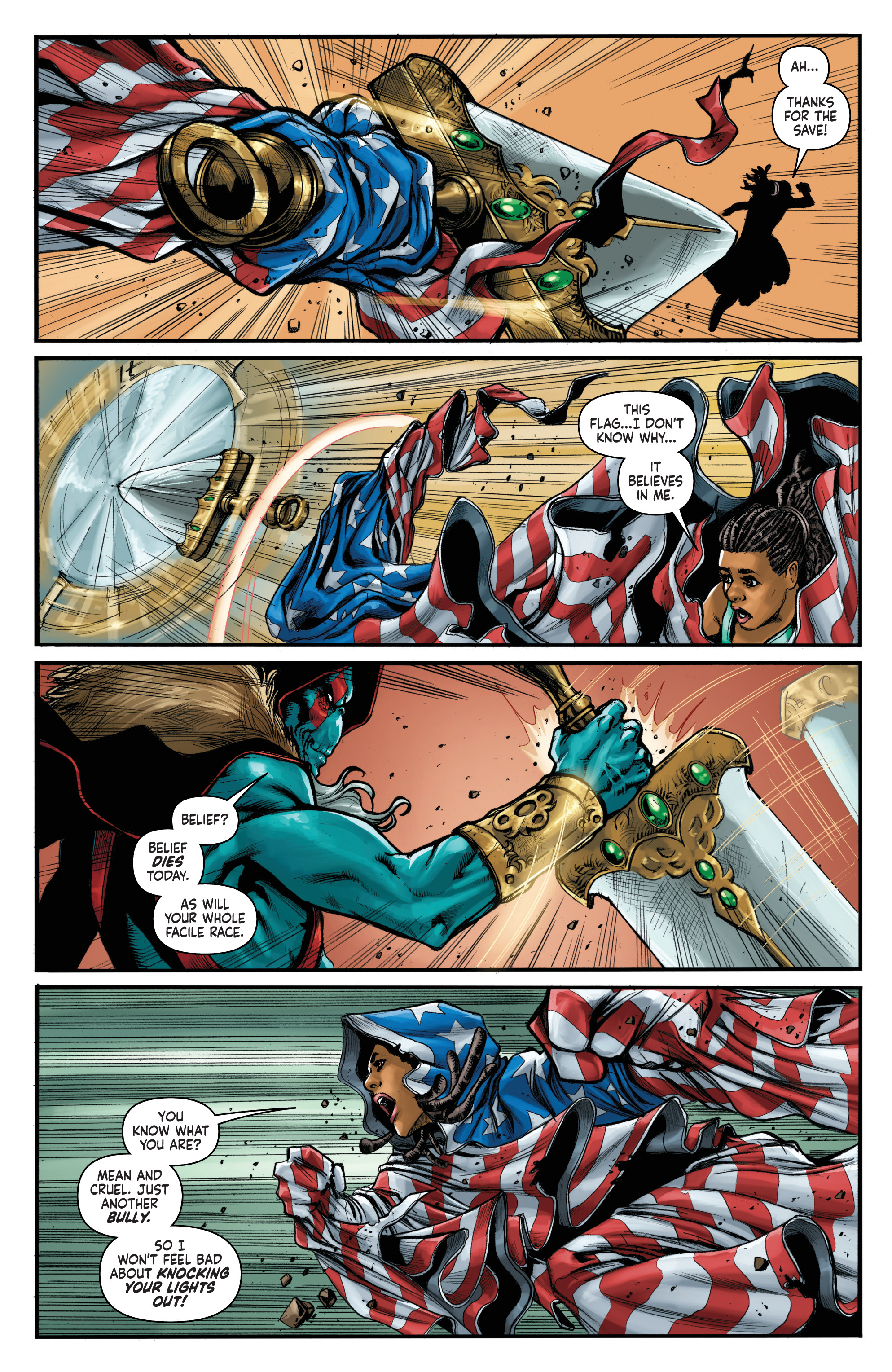 Read online Project Superpowers: Chapter Three comic -  Issue #6 - 16