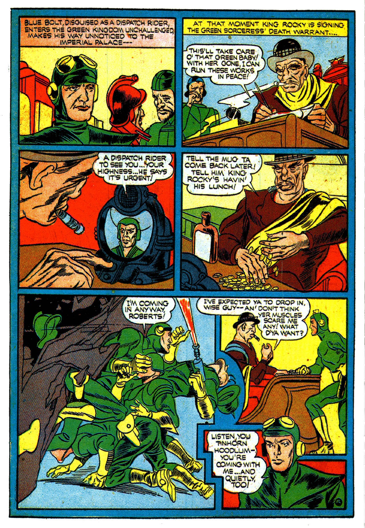 Read online Blue Bolt comic -  Issue # TPB - 87