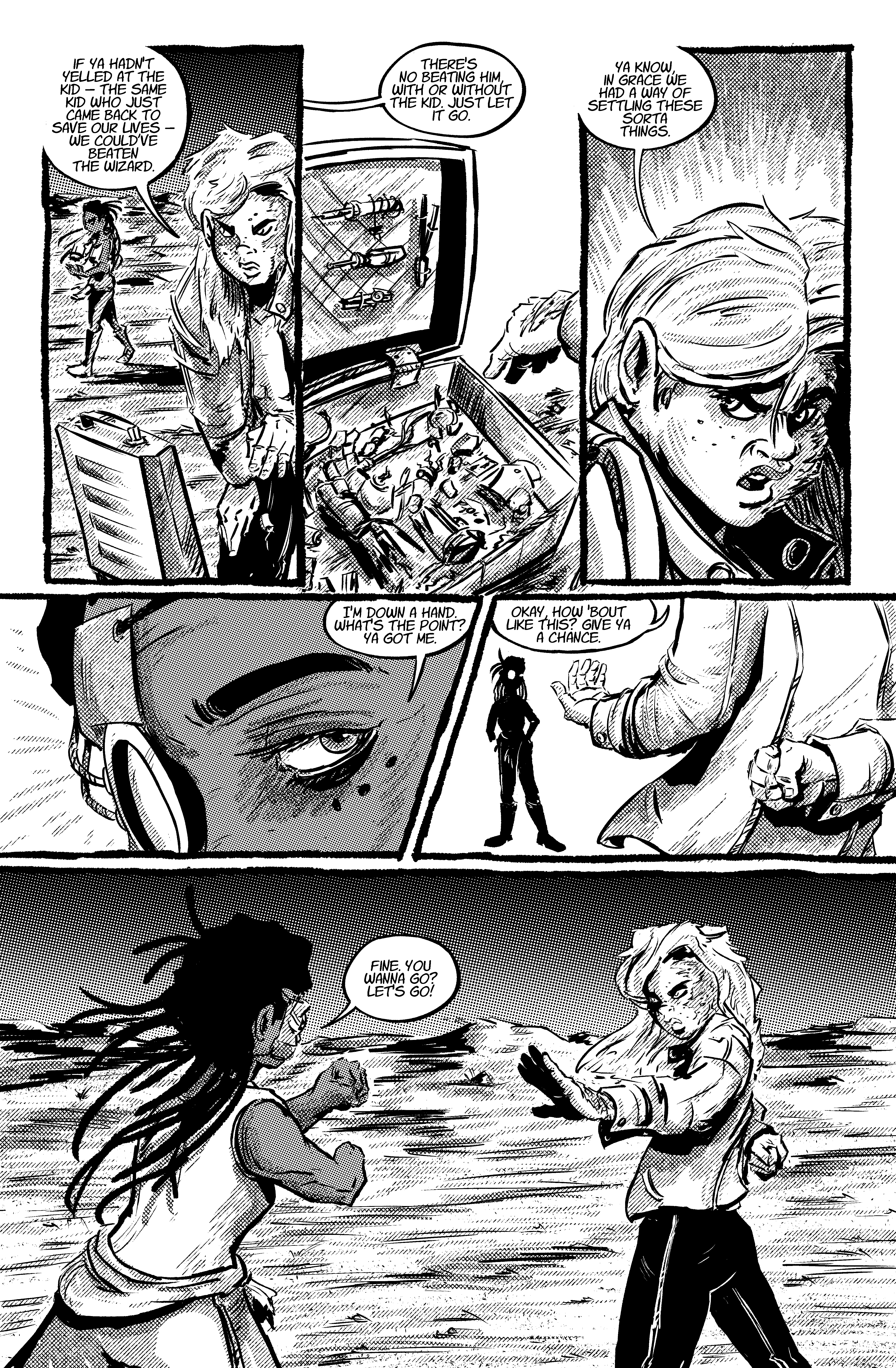 Read online The Last Aviatrix comic -  Issue #4 - 5