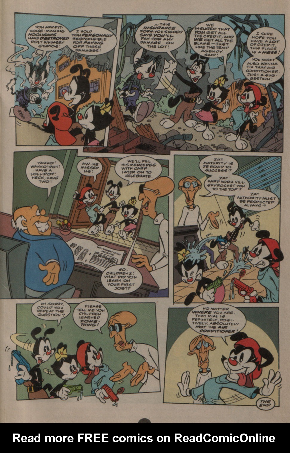 Read online Animaniacs comic -  Issue #22 - 24