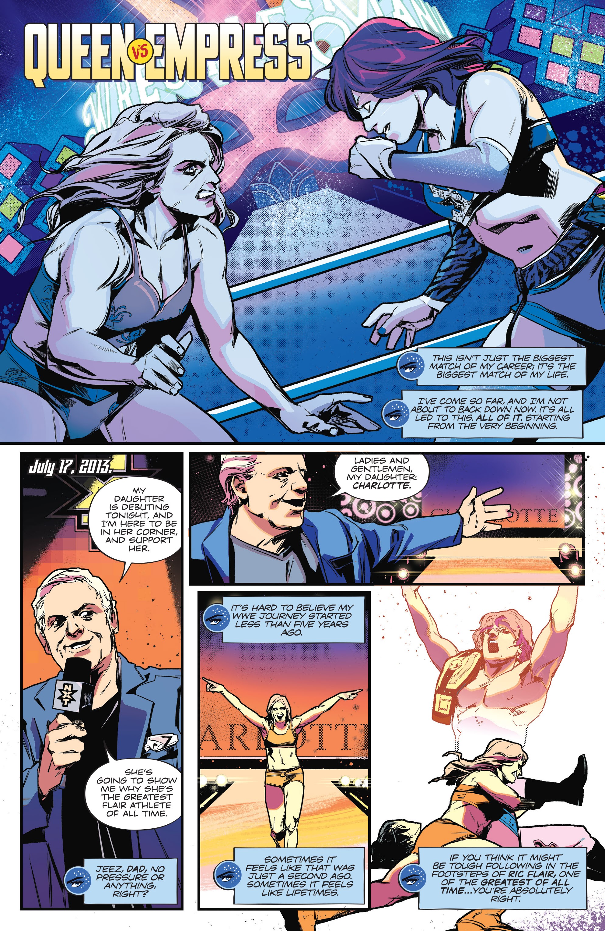 Read online WWE: Wrestlemania 2019 Special comic -  Issue # Full - 3