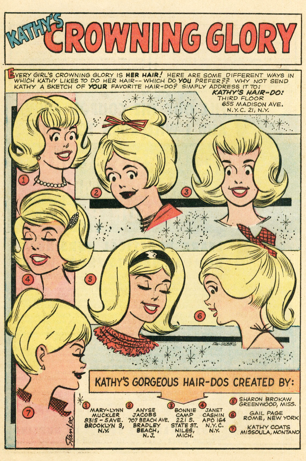 Read online Kathy (1959) comic -  Issue #15 - 16