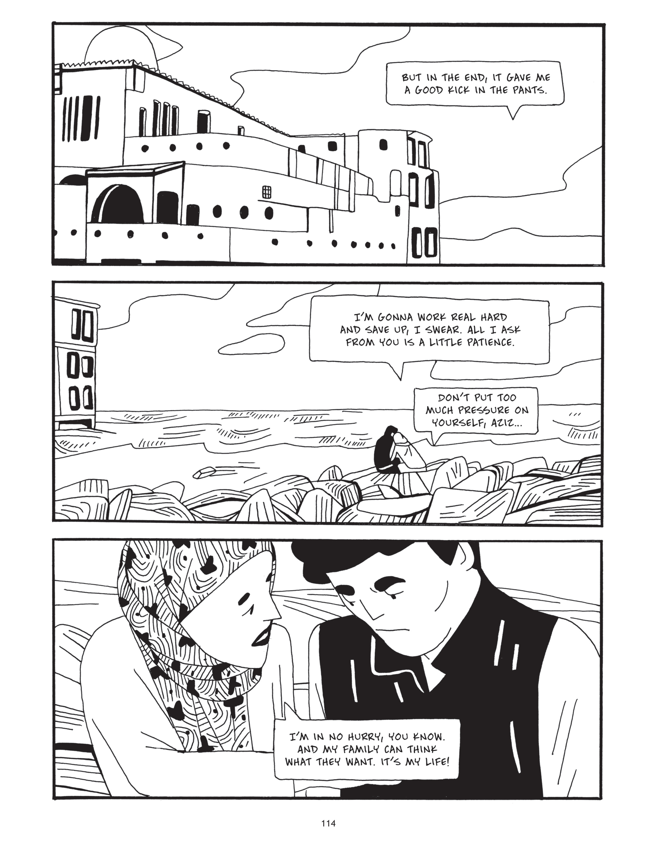 Read online After the Spring: A Story of Tunisian Youth comic -  Issue # TPB - 114