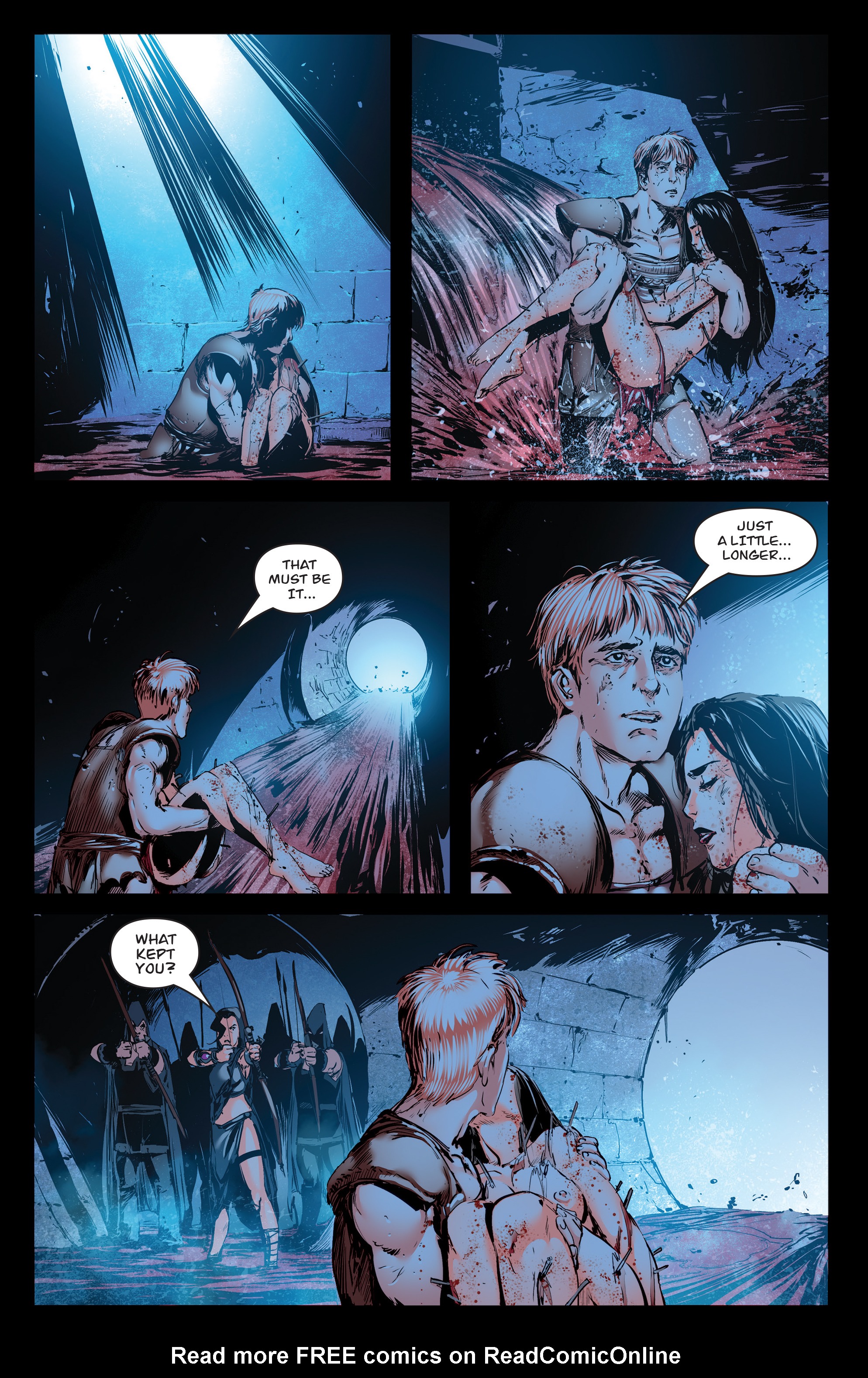 Read online Queen of Vampires comic -  Issue #5 - 7