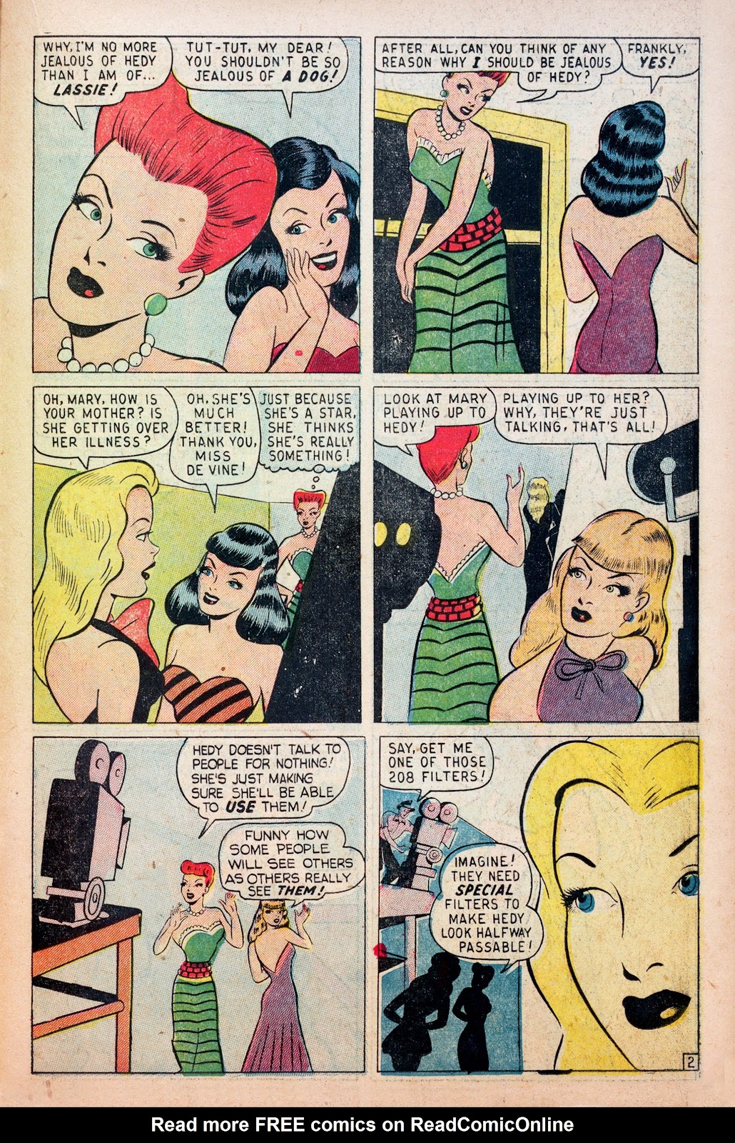 Read online Comedy Comics (1948) comic -  Issue #6 - 23