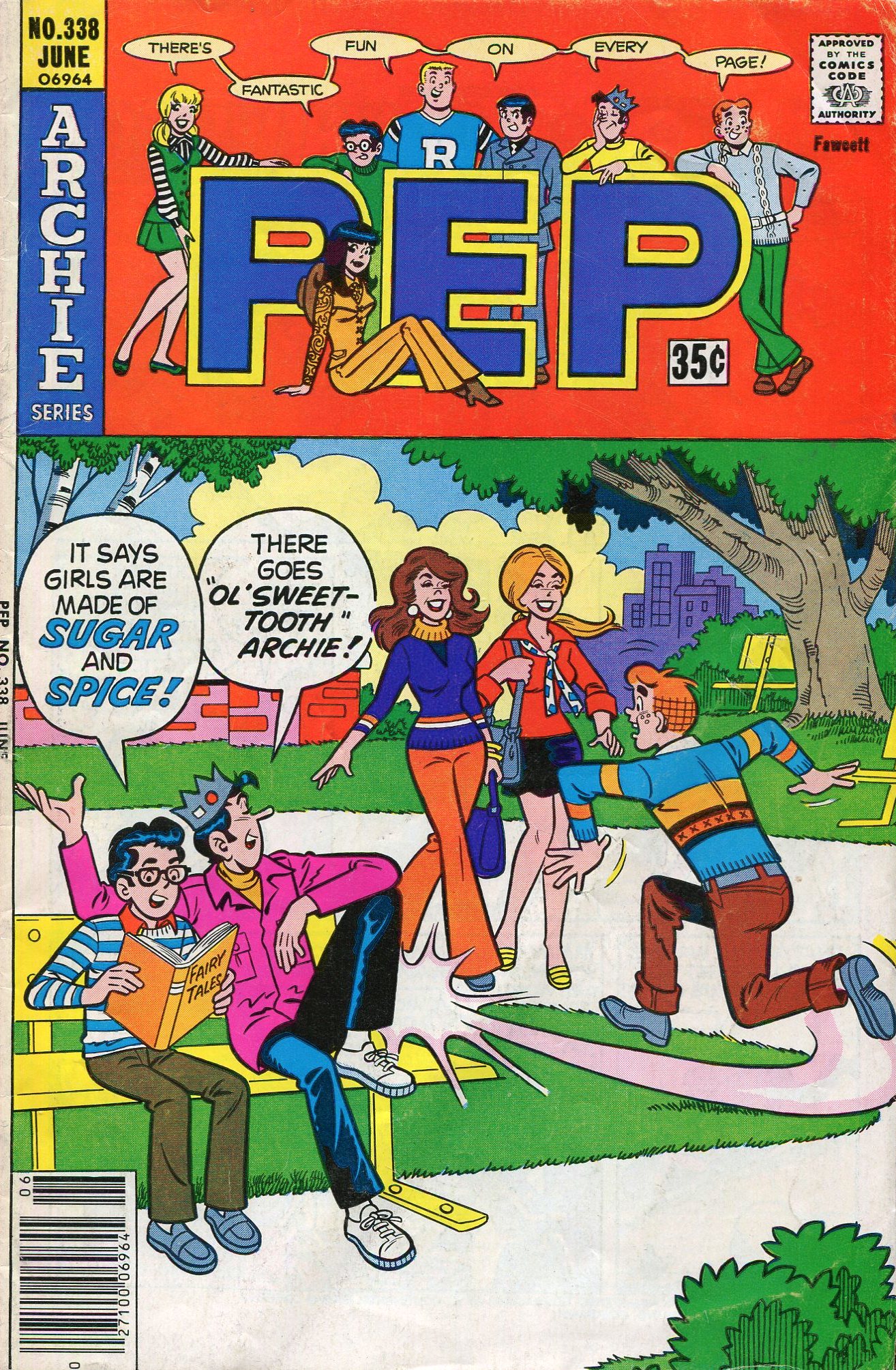 Read online Pep Comics comic -  Issue #338 - 1