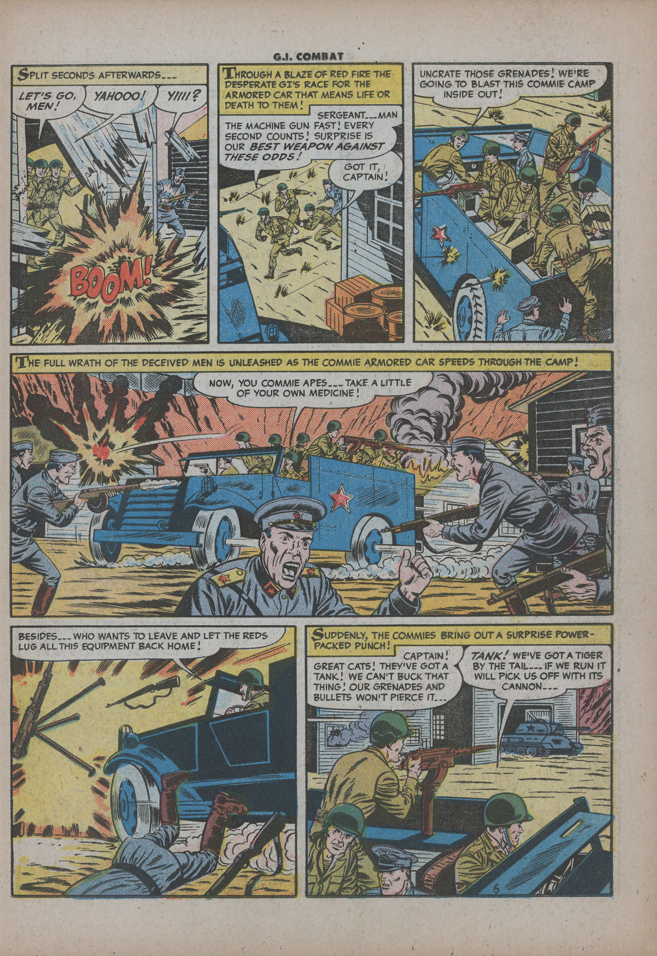Read online G.I. Combat (1952) comic -  Issue #27 - 23