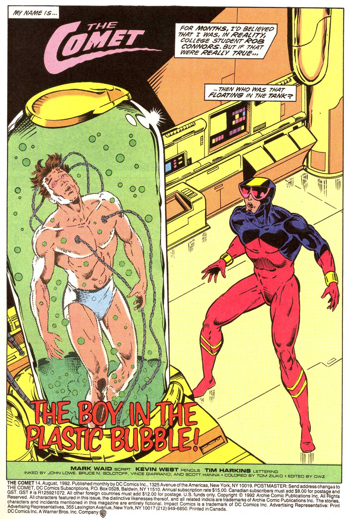 Read online The Comet comic -  Issue #14 - 2