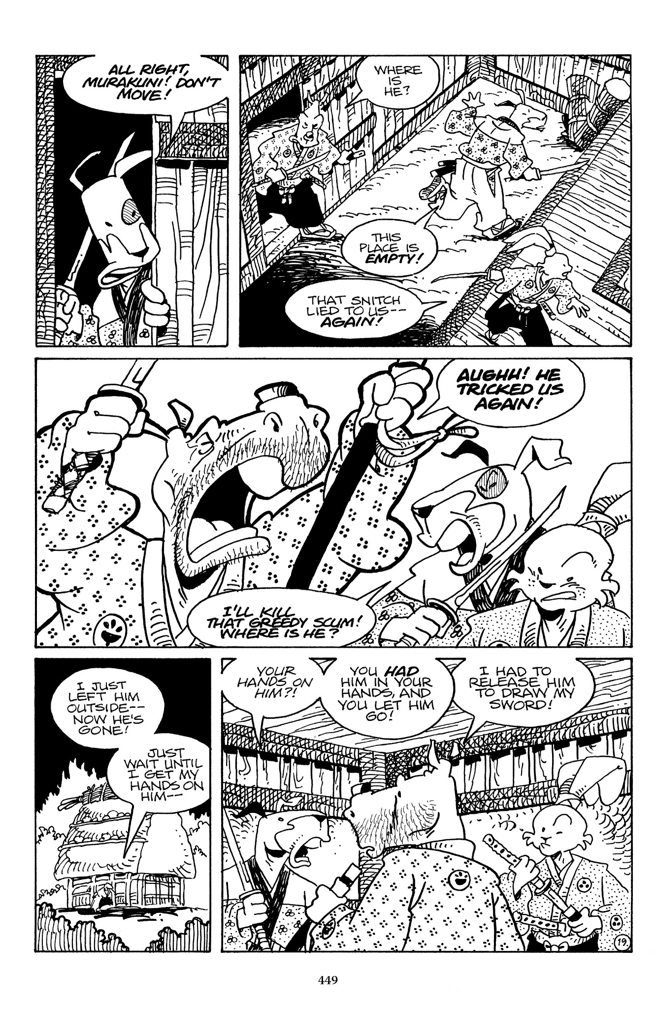 Read online The Usagi Yojimbo Saga comic -  Issue # TPB 6 - 447