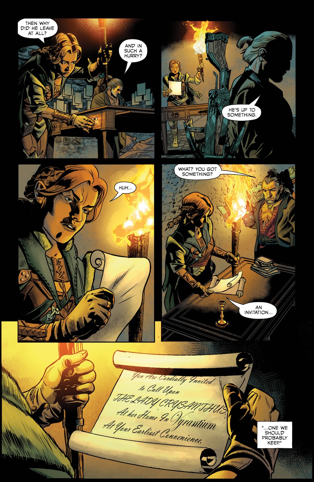 Dragon Age: The Missing issue 1 - Page 19