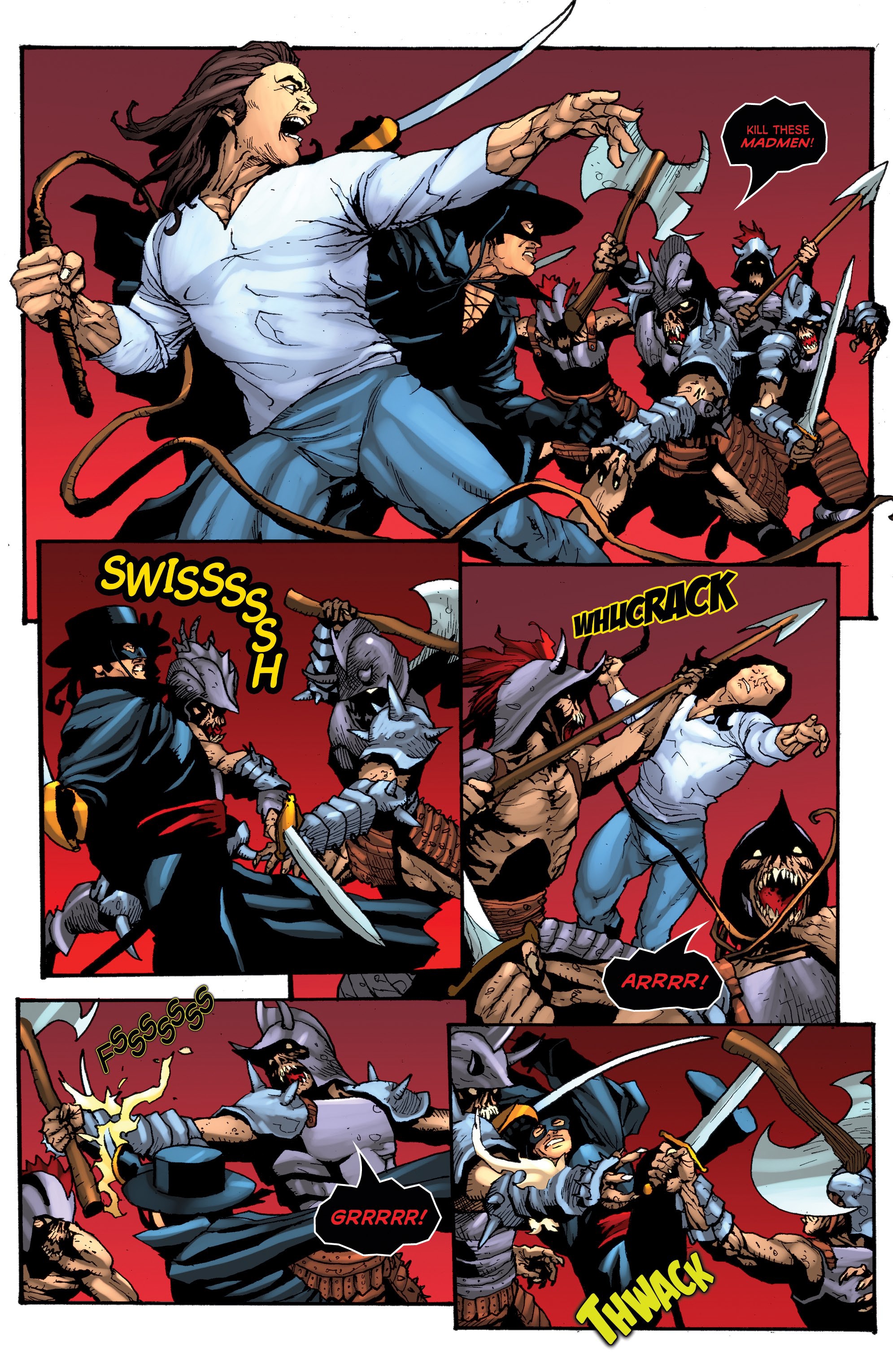Read online Zorro: Swords of Hell comic -  Issue #3 - 12