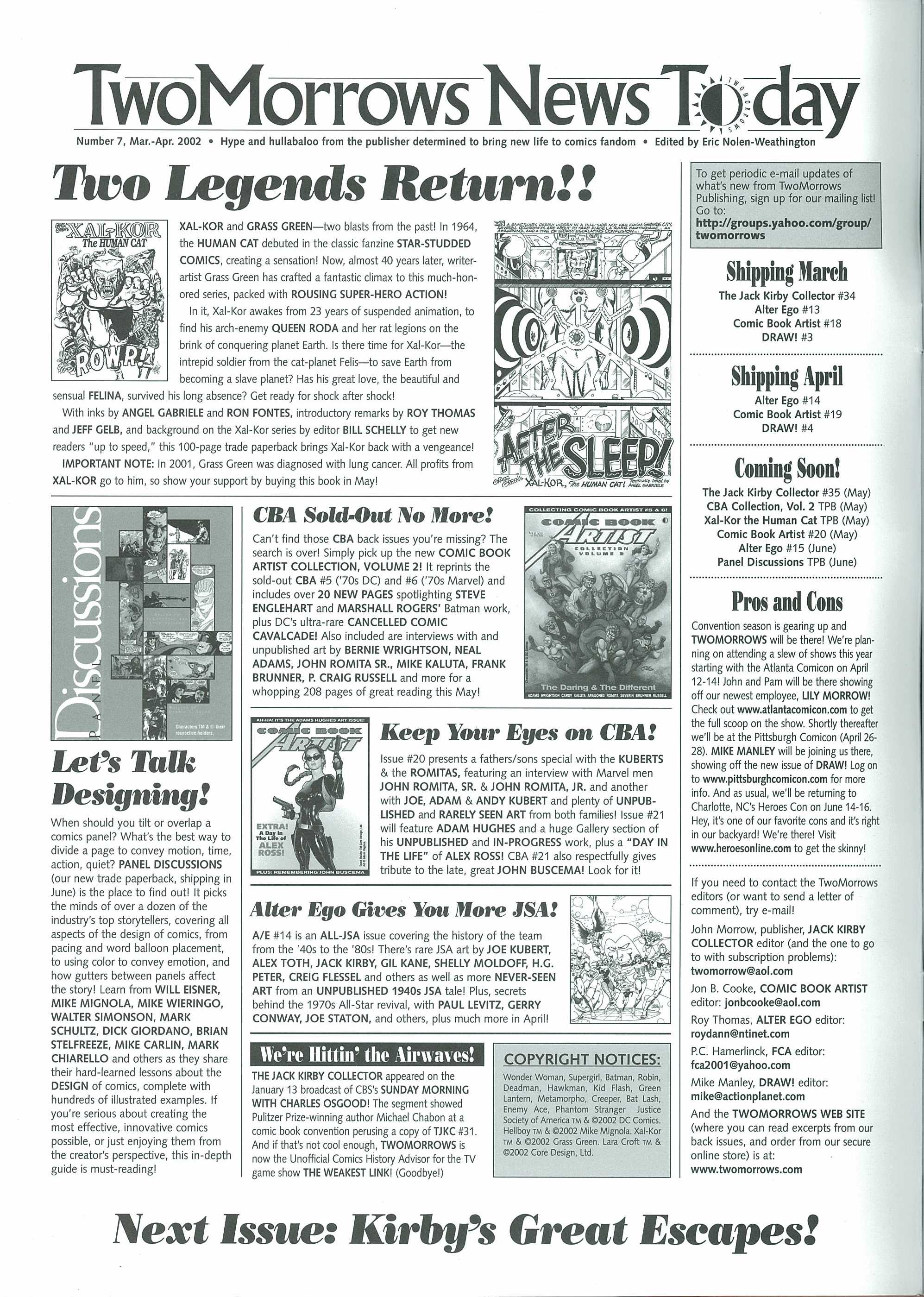Read online The Jack Kirby Collector comic -  Issue #34 - 2