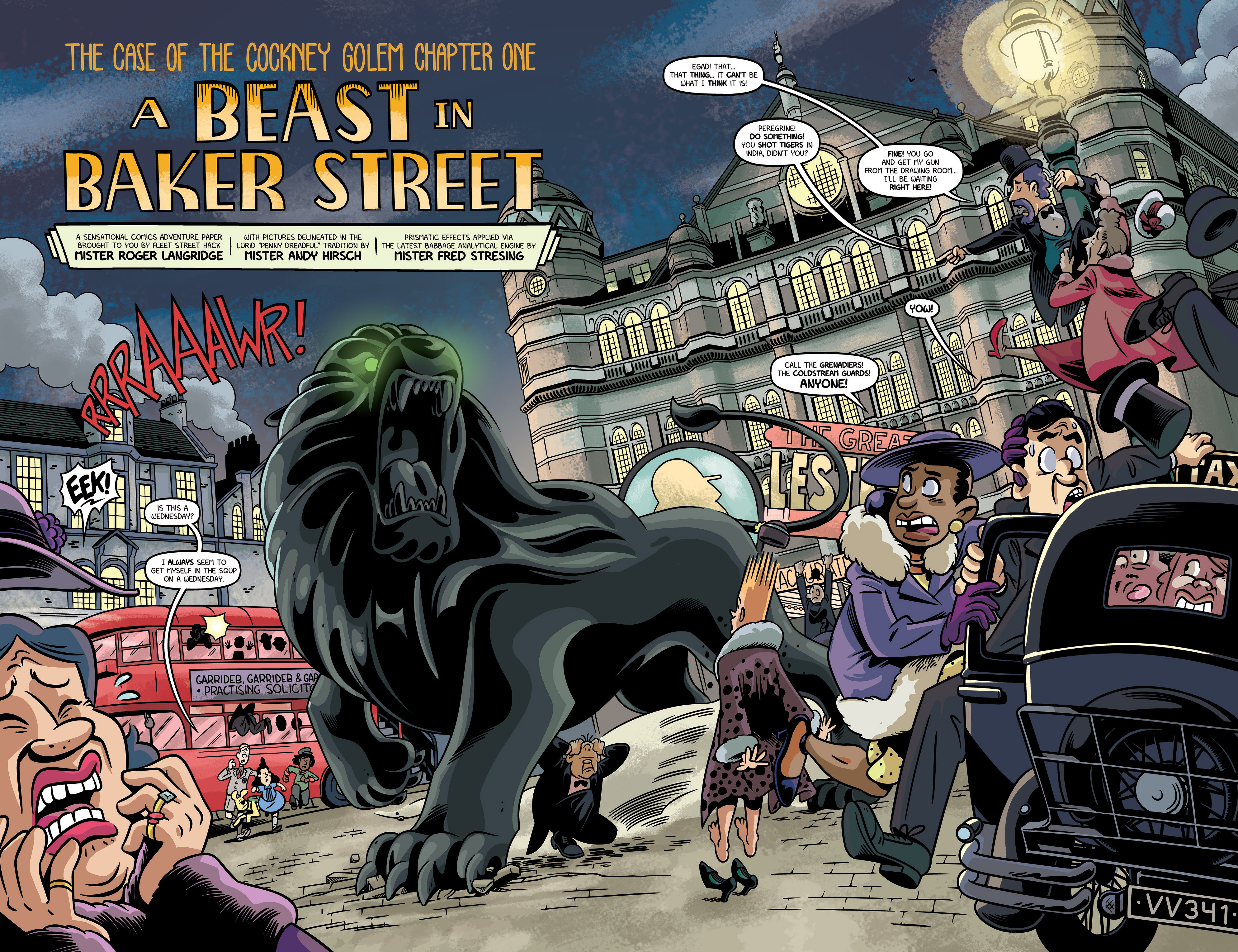 Read online The Baker Street Peculiars comic -  Issue #1 - 4