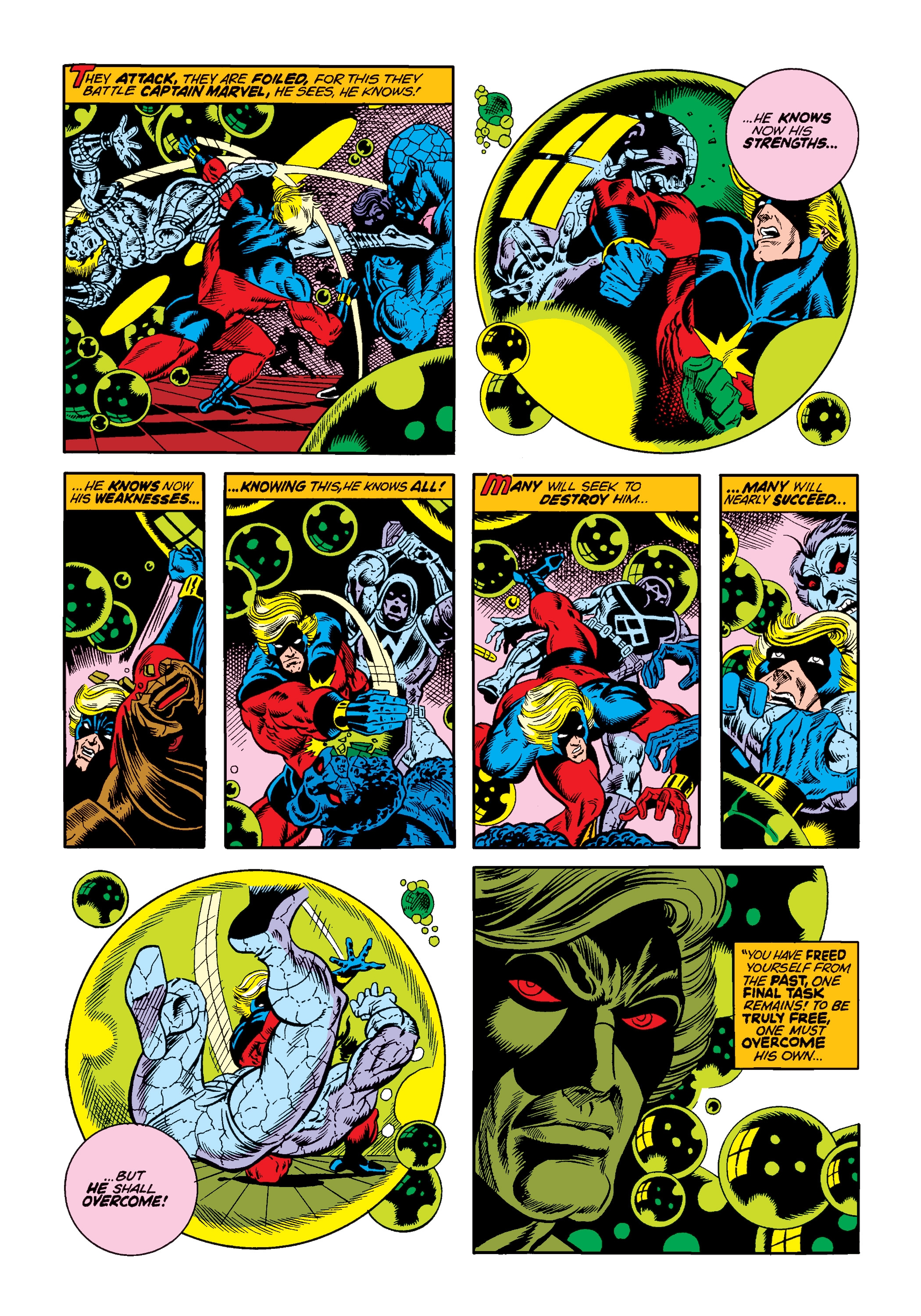 Read online Marvel Masterworks: Captain Marvel comic -  Issue # TPB 3 (Part 2) - 88