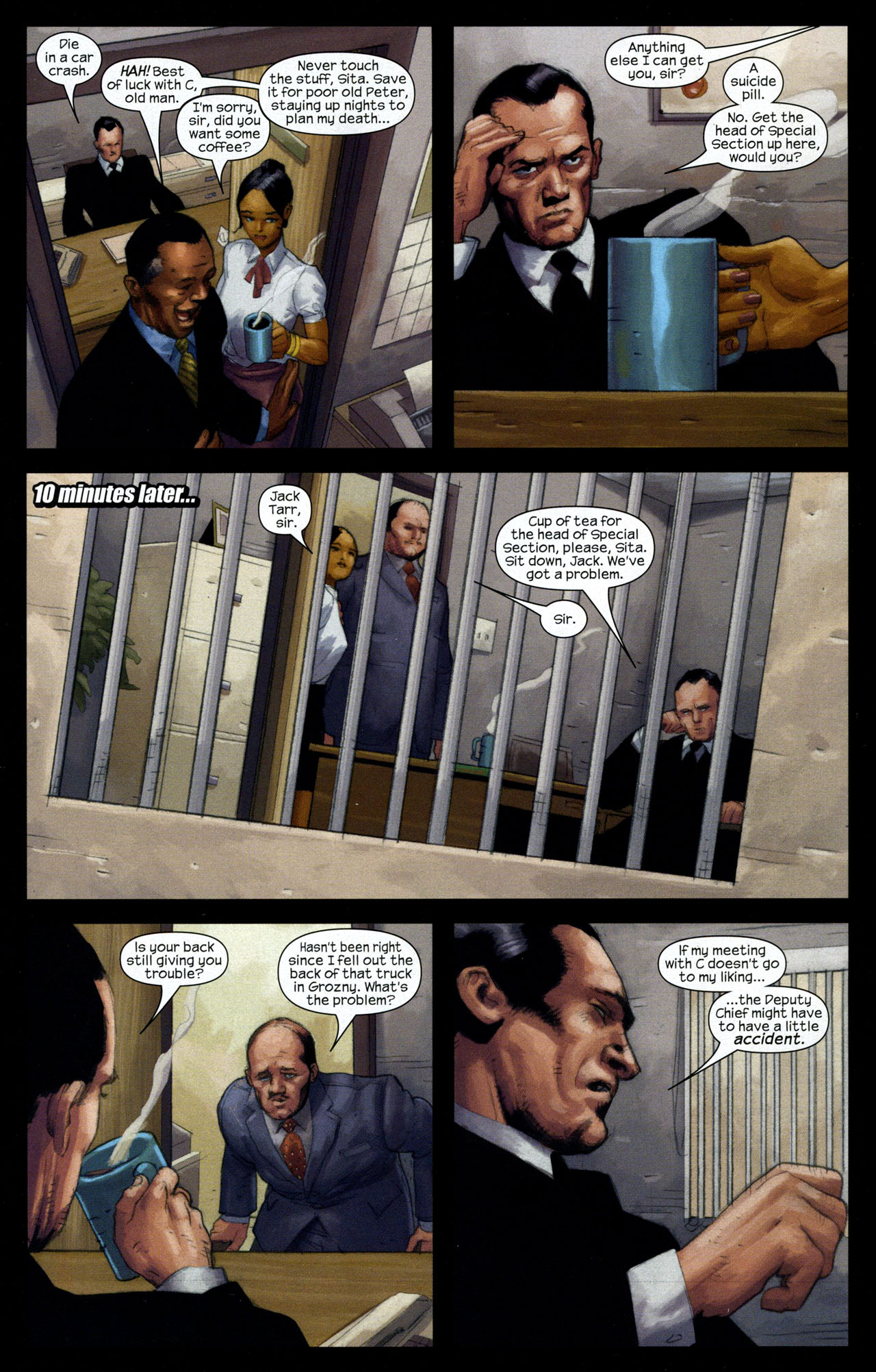 Read online Ultimate Human comic -  Issue #3 - 6