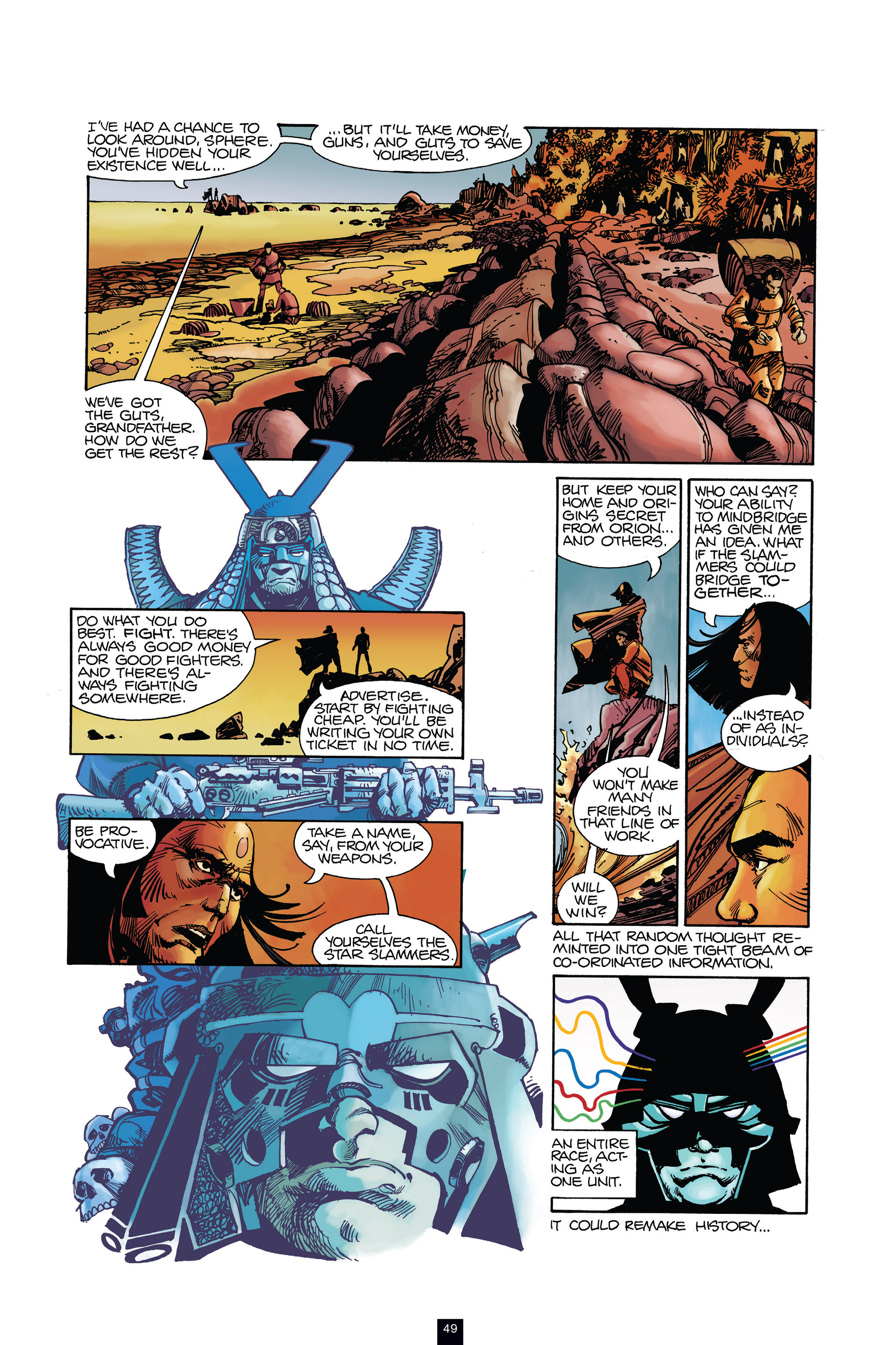 Read online Star Slammers, The Complete Collection comic -  Issue # TPB - 48
