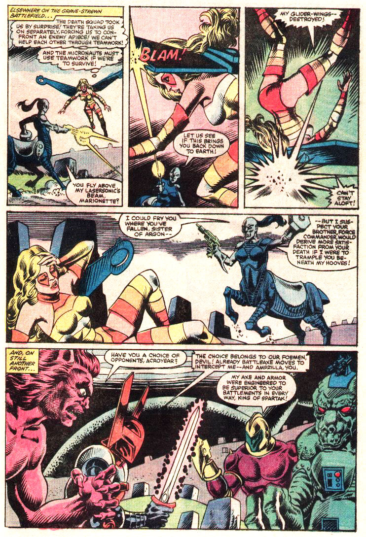 Read online Micronauts (1979) comic -  Issue #35 - 23