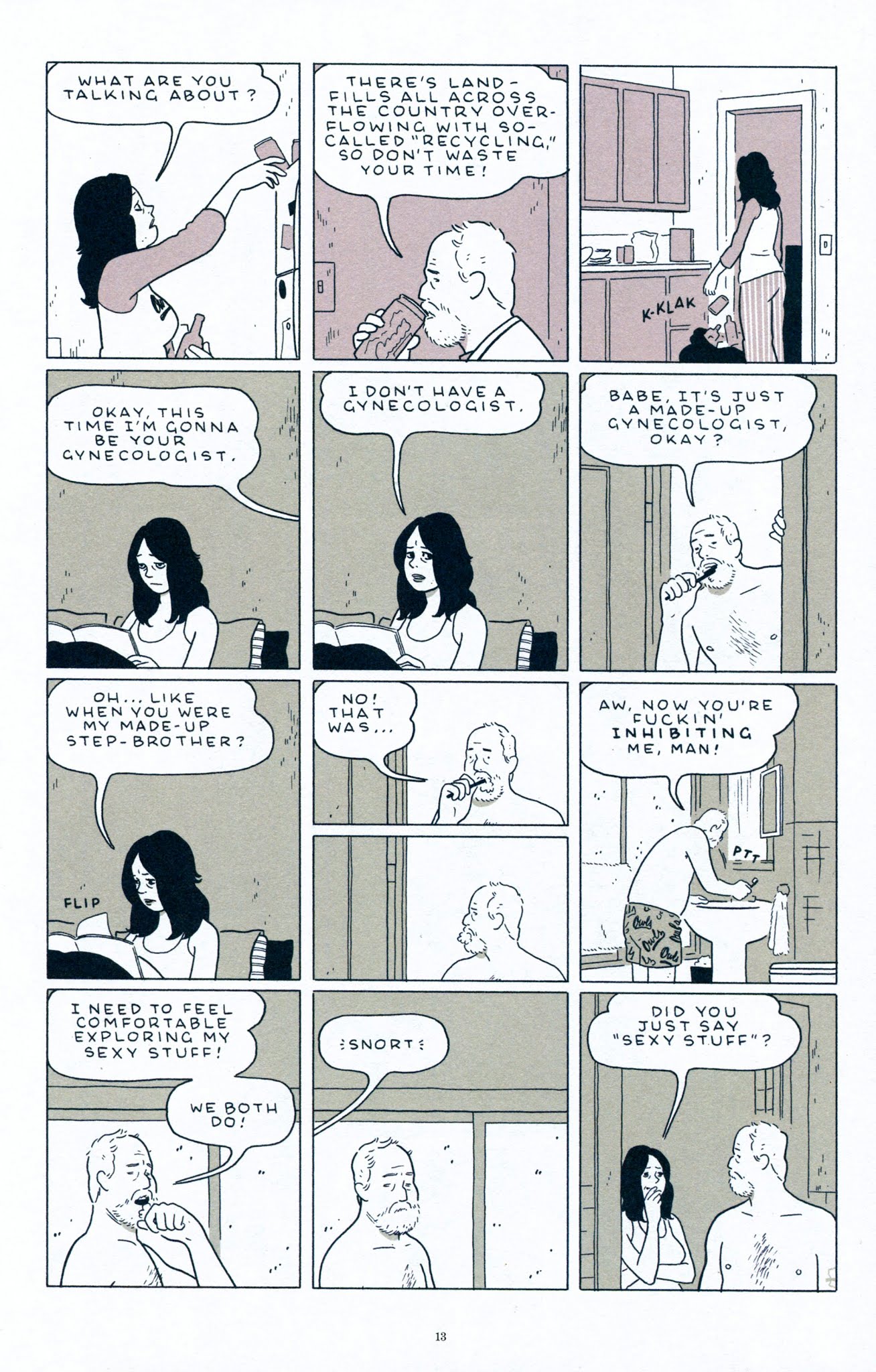 Read online Optic Nerve comic -  Issue #13 - 15