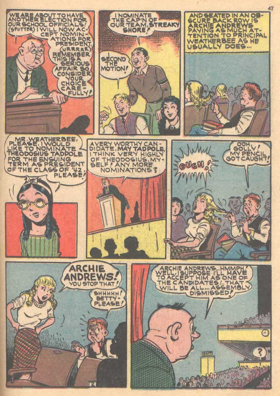 Read online Pep Comics comic -  Issue #27 - 41