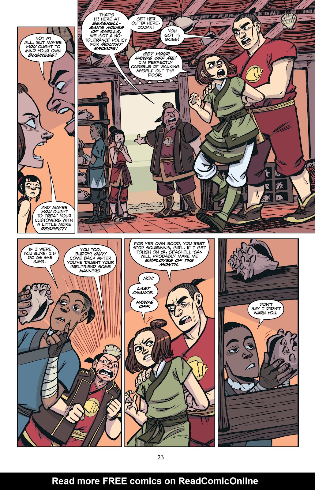 Nickelodeon Avatar: The Last Airbender - Team Avatar Tales issue TPB - Page 24