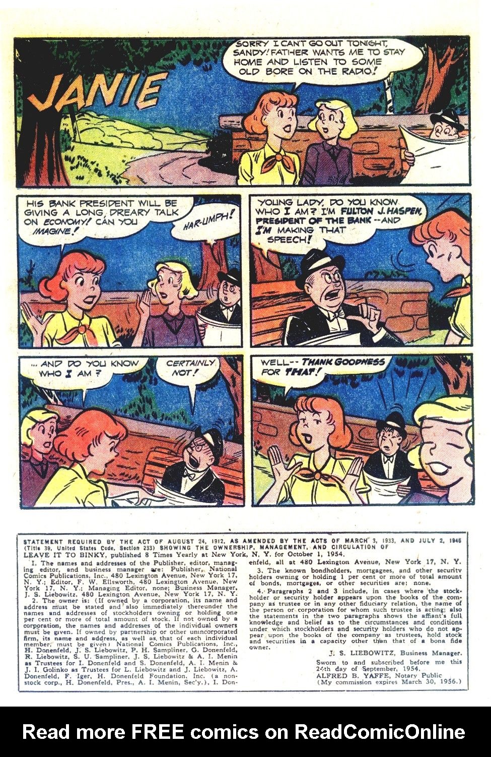 Read online Leave it to Binky comic -  Issue #45 - 10