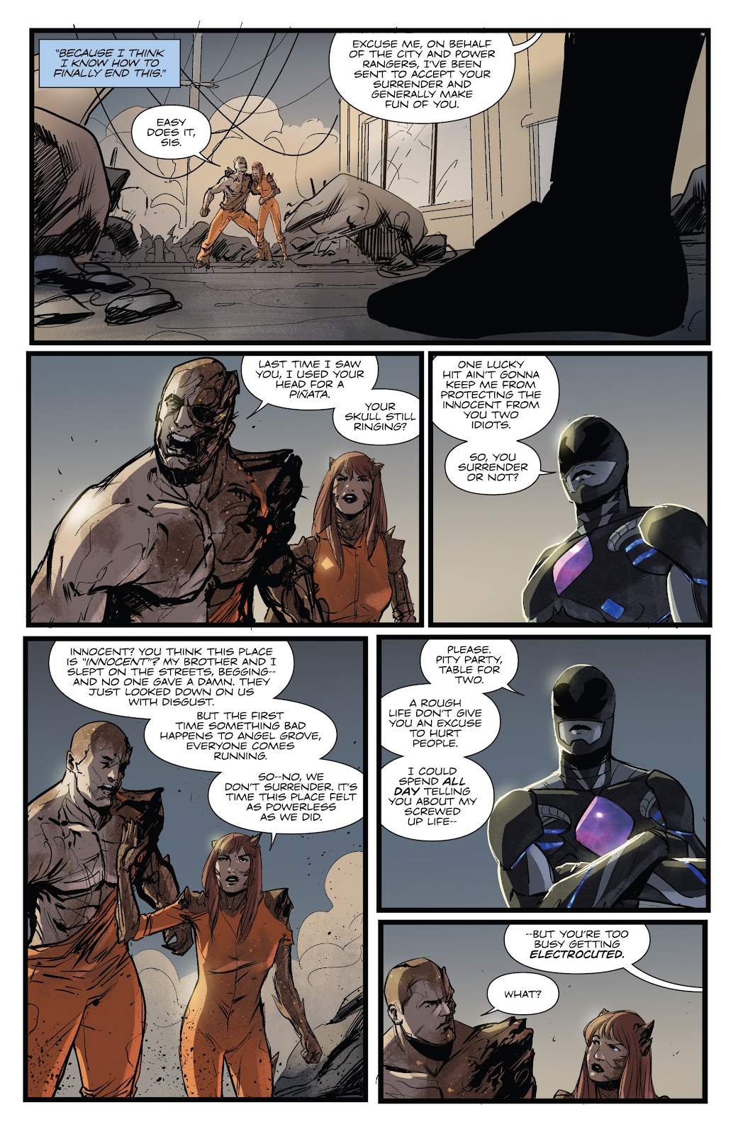 Saban's Power Rangers: Aftershock issue Full - Page 54