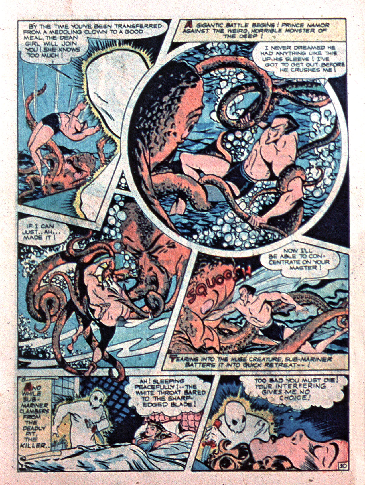 Read online Sub-Mariner Comics comic -  Issue #15 - 25