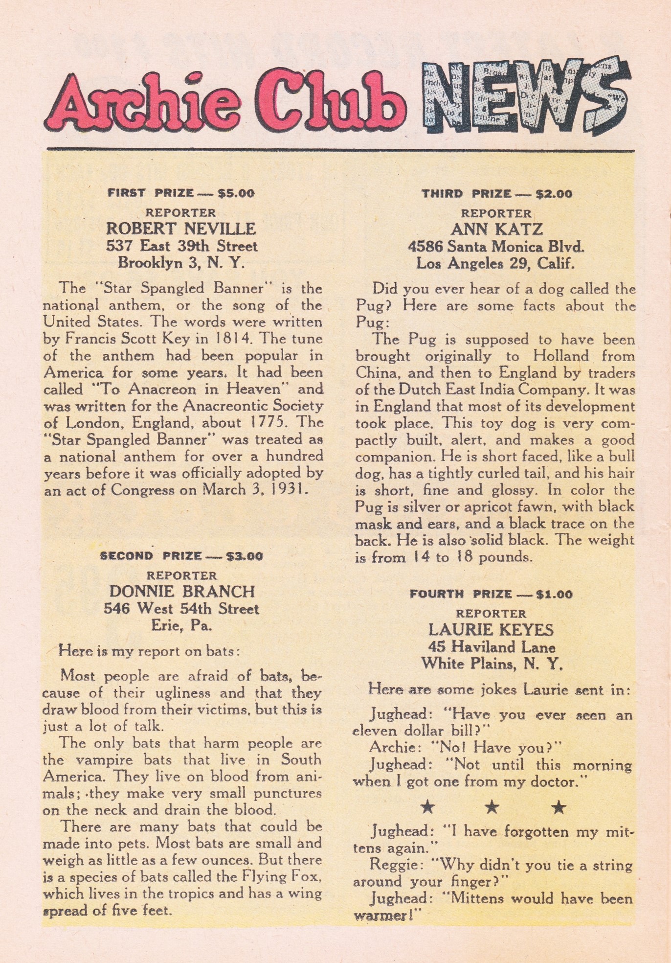 Read online Pep Comics comic -  Issue #143 - 26