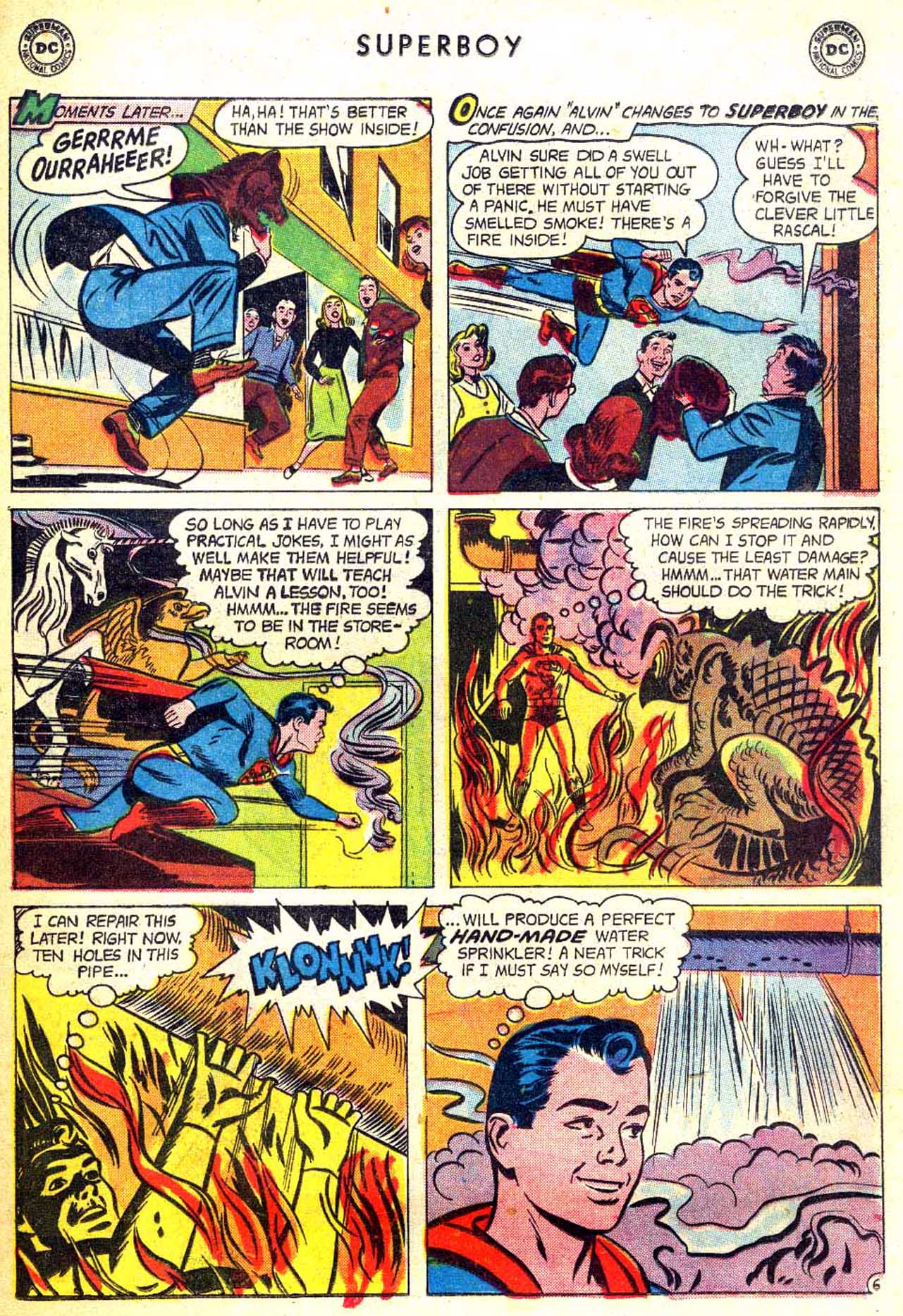 Read online Superboy (1949) comic -  Issue #62 - 17