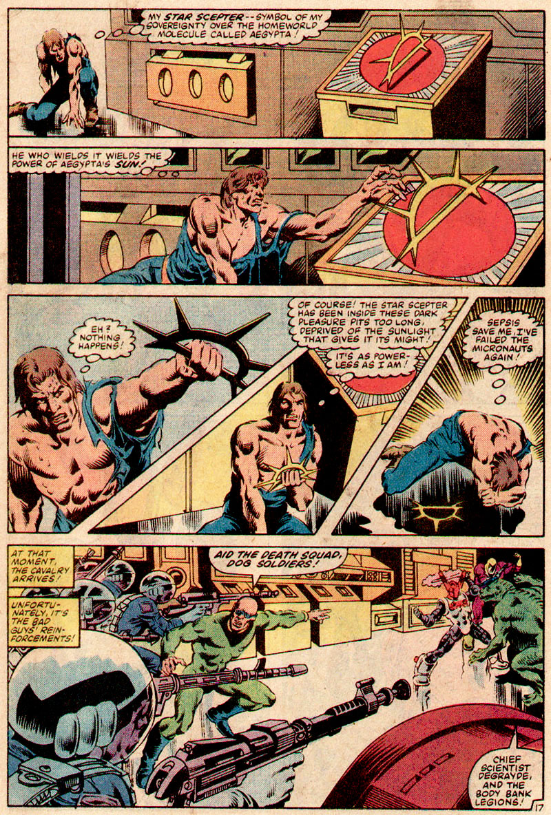 Read online Micronauts (1979) comic -  Issue #47 - 18