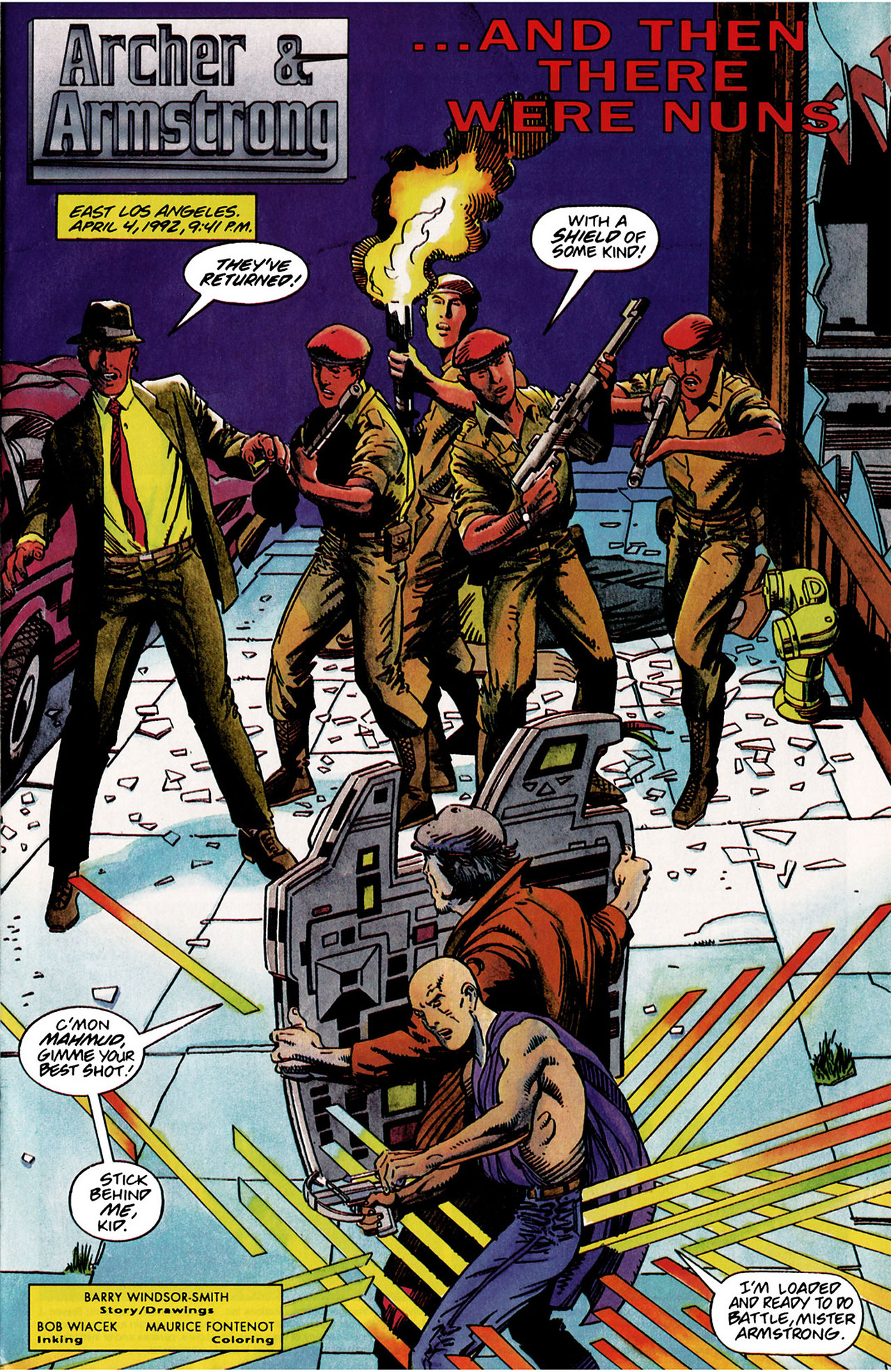 Read online Archer & Armstrong comic -  Issue #3 - 2