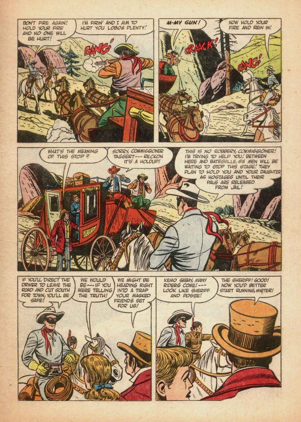 Read online The Lone Ranger (1948) comic -  Issue #55 - 15