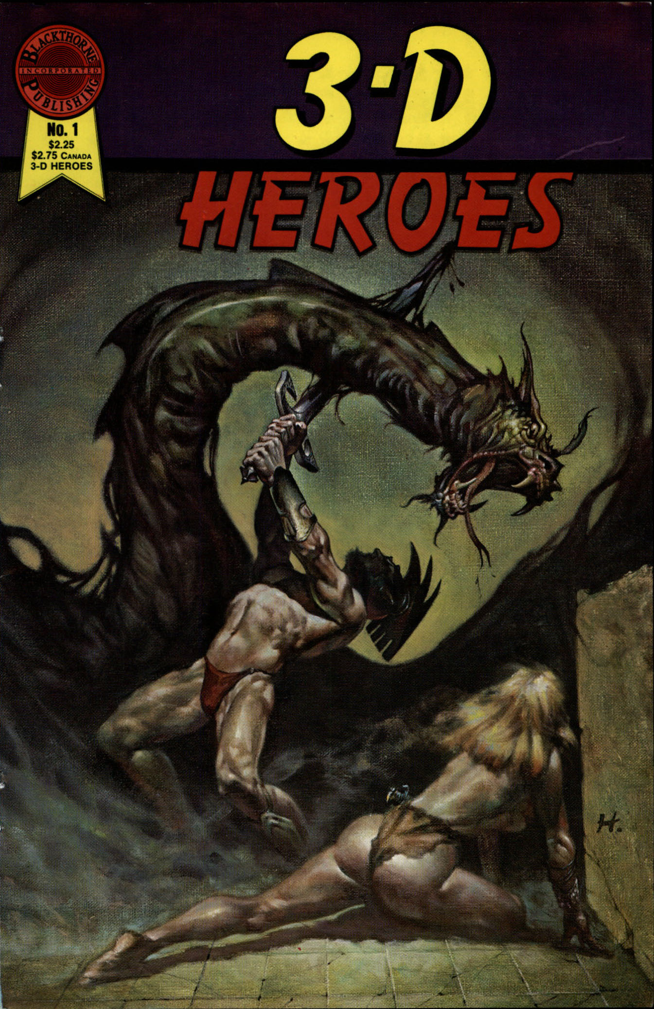 Read online Blackthorne 3-D Series comic -  Issue #3 - 1