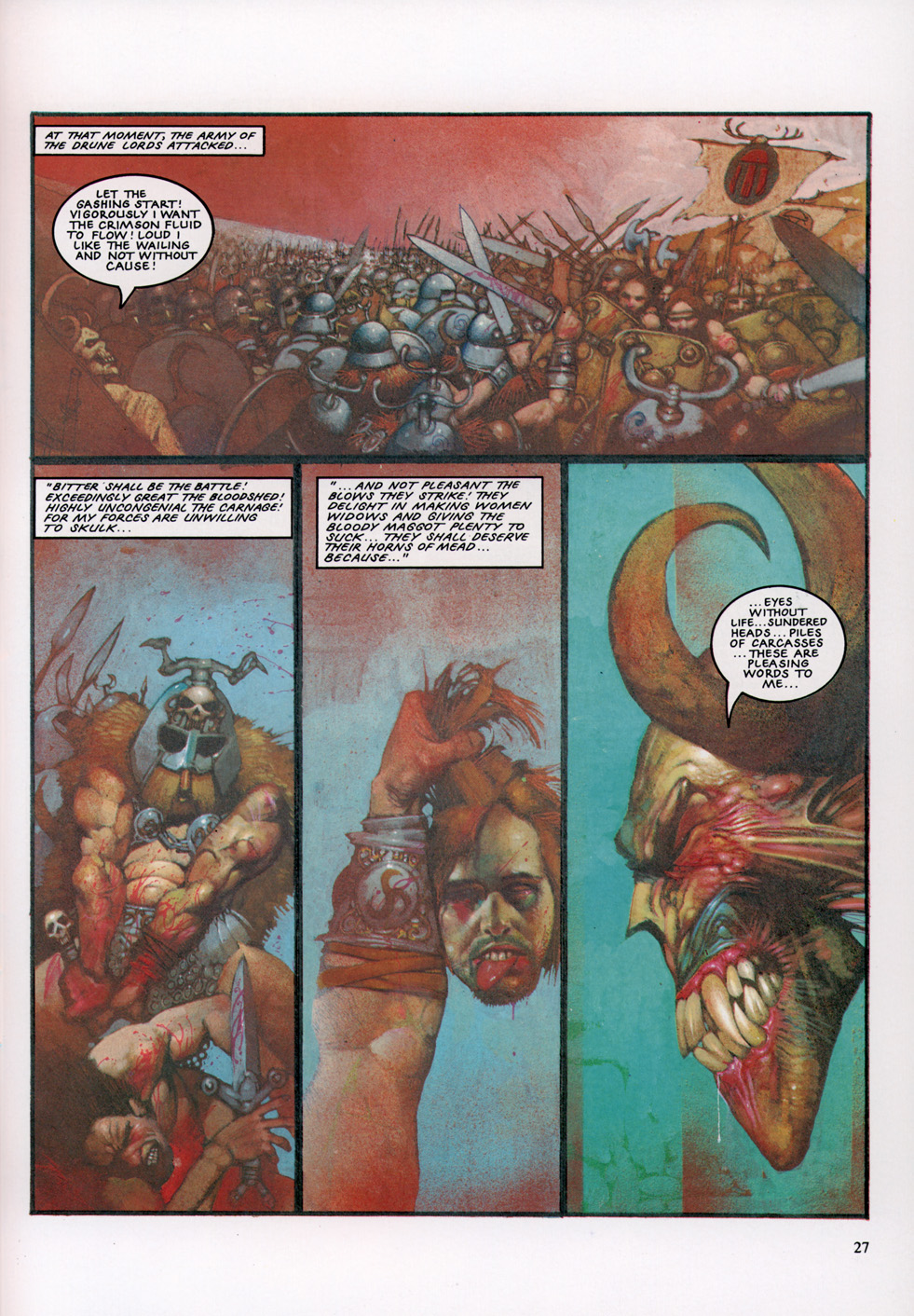 Read online Slaine: The Horned God (1993) comic -  Issue #5 - 28