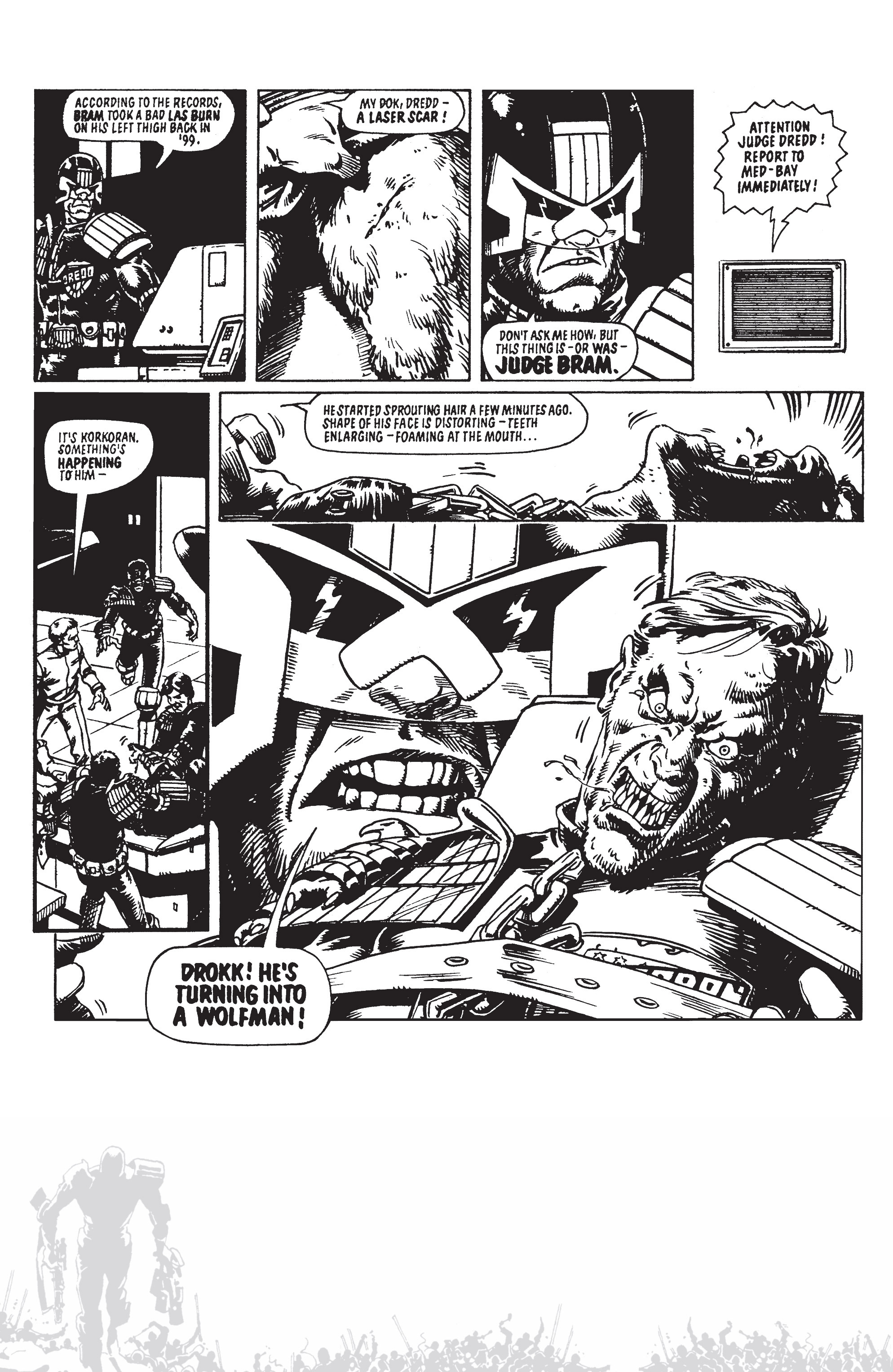 Read online Judge Dredd: Cry of the Werewolf comic -  Issue # Full - 14
