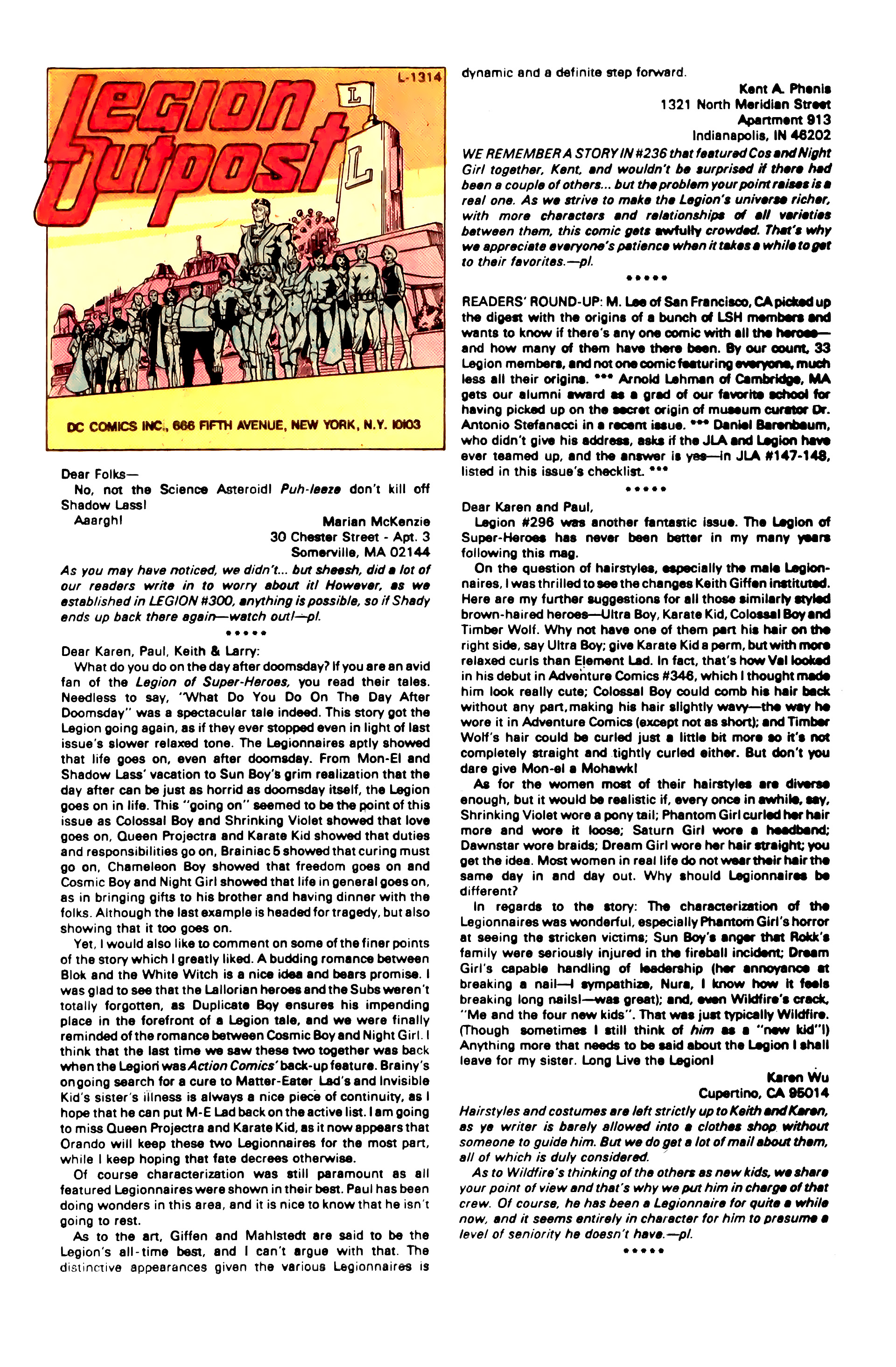 Read online Legion of Super-Heroes (1980) comic -  Issue #302 - 25