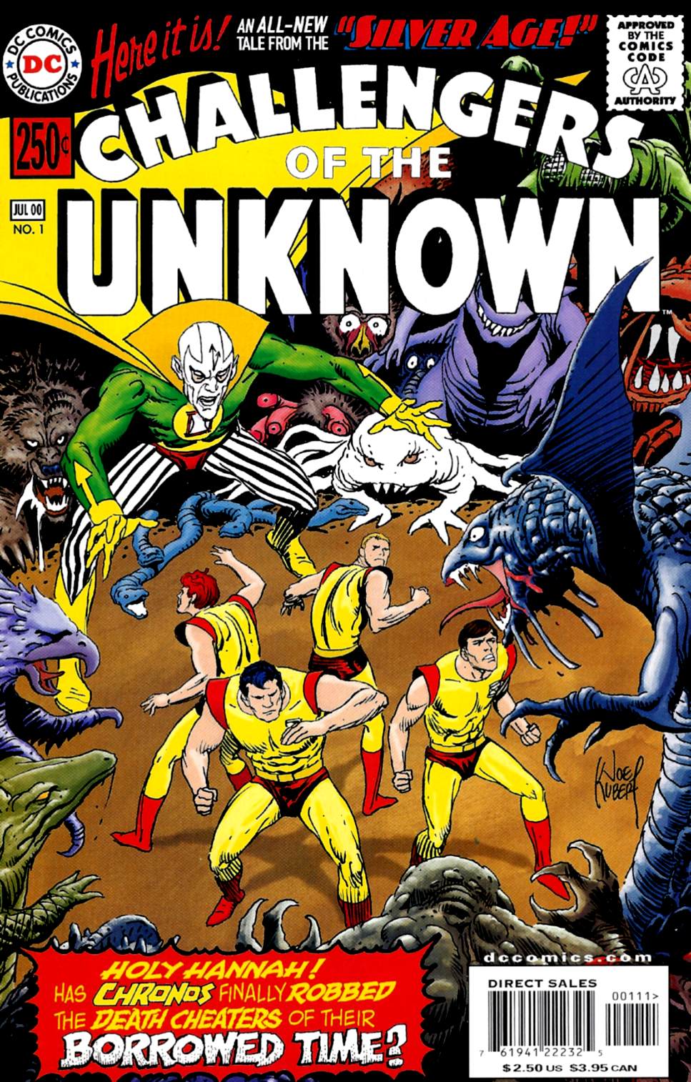 Read online Silver Age: Challengers of the Unknown comic -  Issue # Full - 1