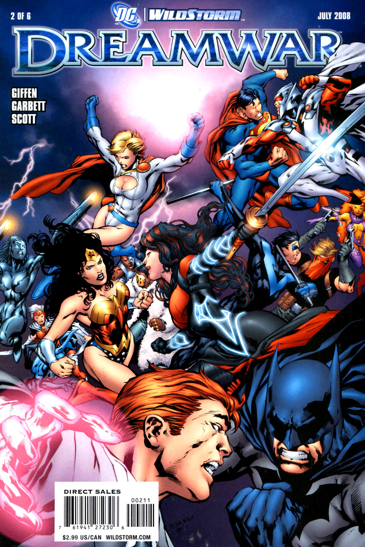 Read online DC/WS DreamWar comic -  Issue #2 - 1