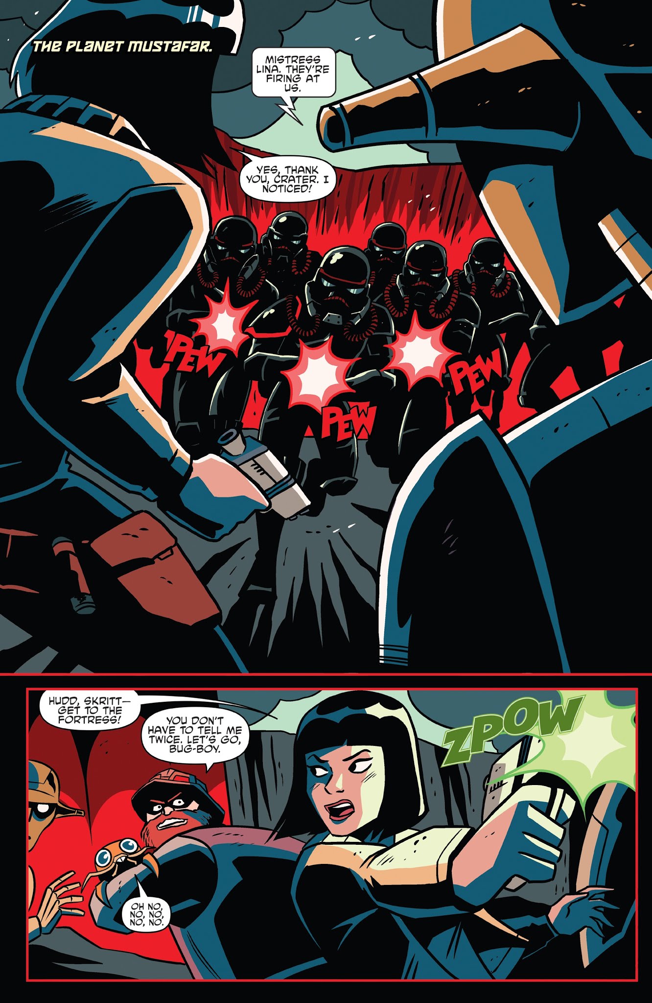 Read online Star Wars Adventures: Tales From Vader's Castle comic -  Issue #3 - 3