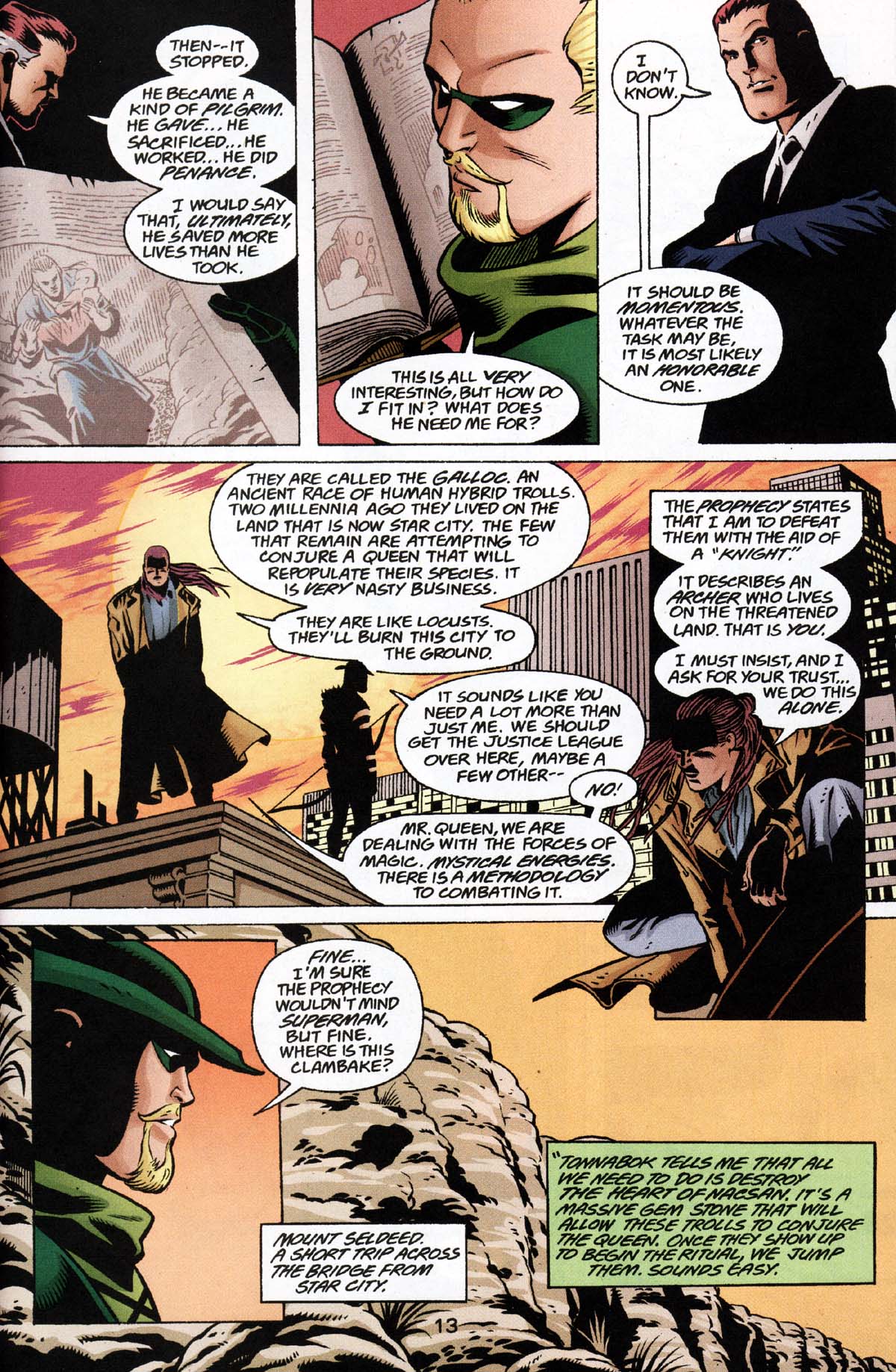 Read online Green Arrow Secret Files and Origins comic -  Issue # Full - 14